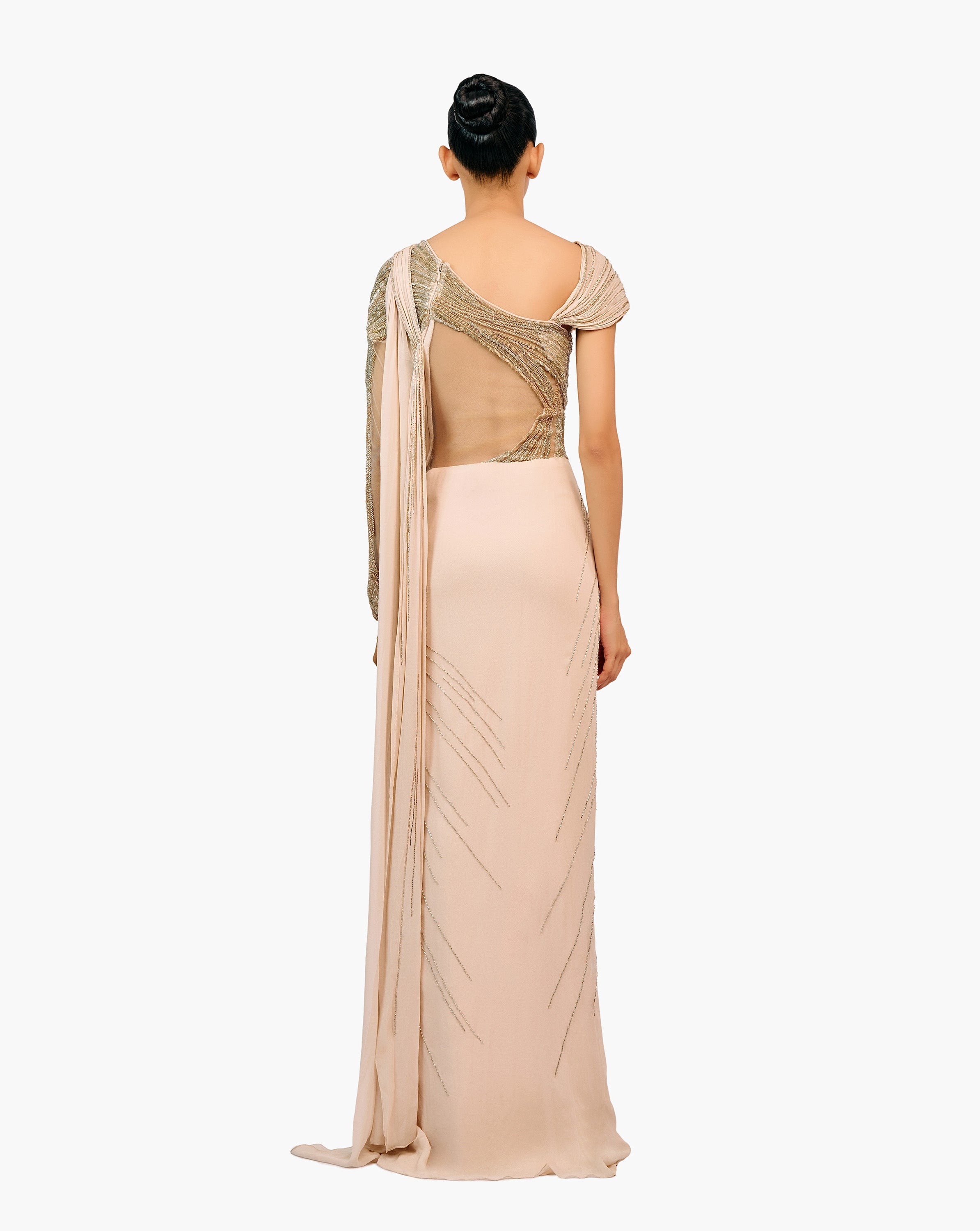 The Ecliptic Saree Gown