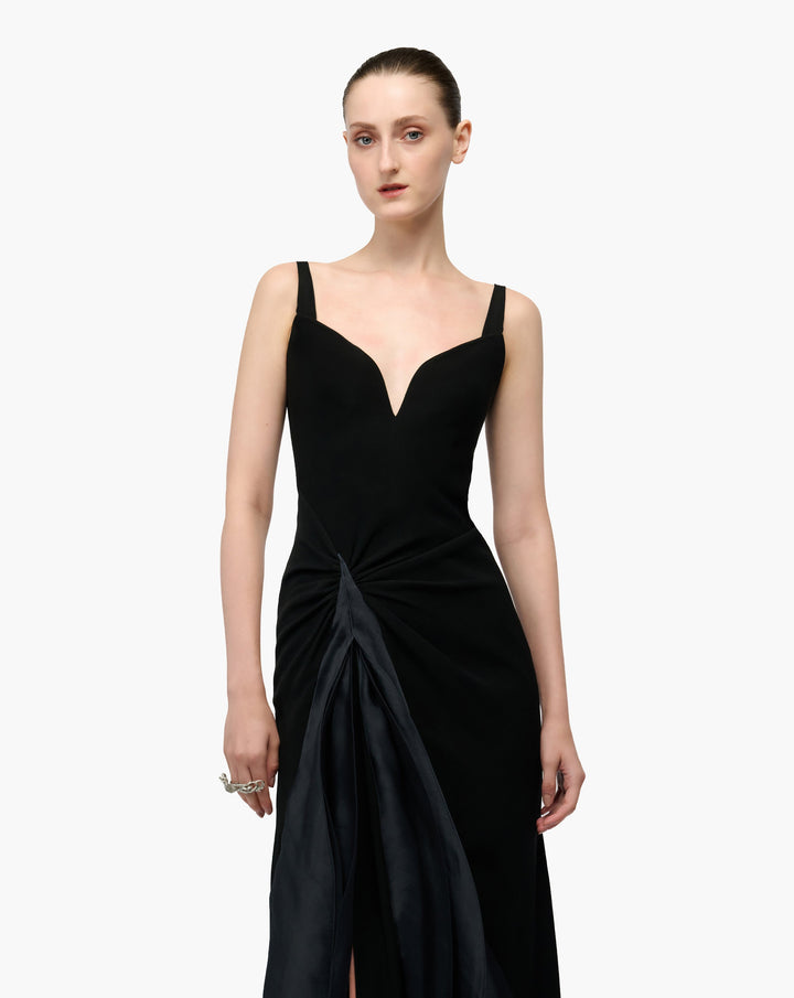 Lunar Slit Gown