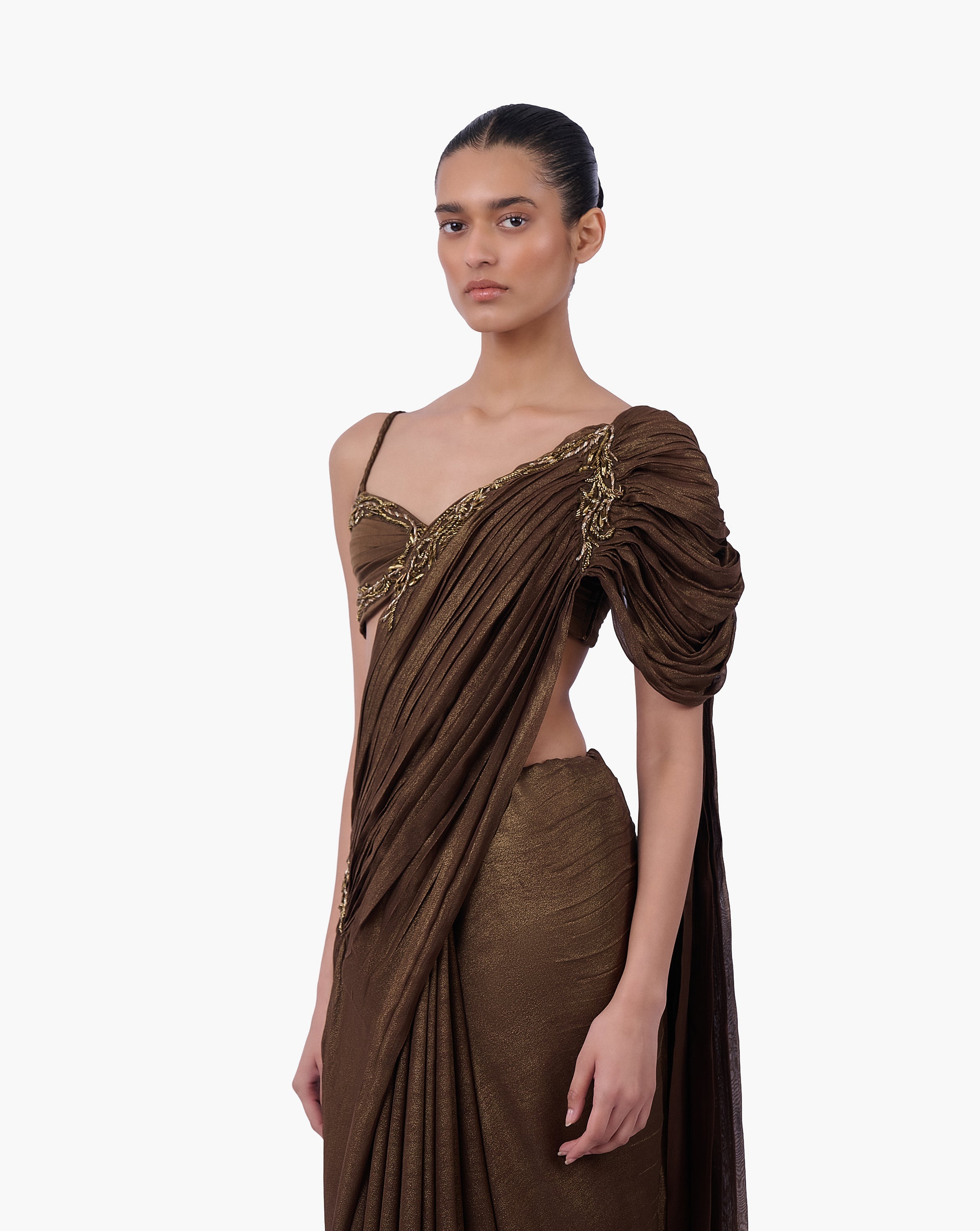 The Axis Drape Saree