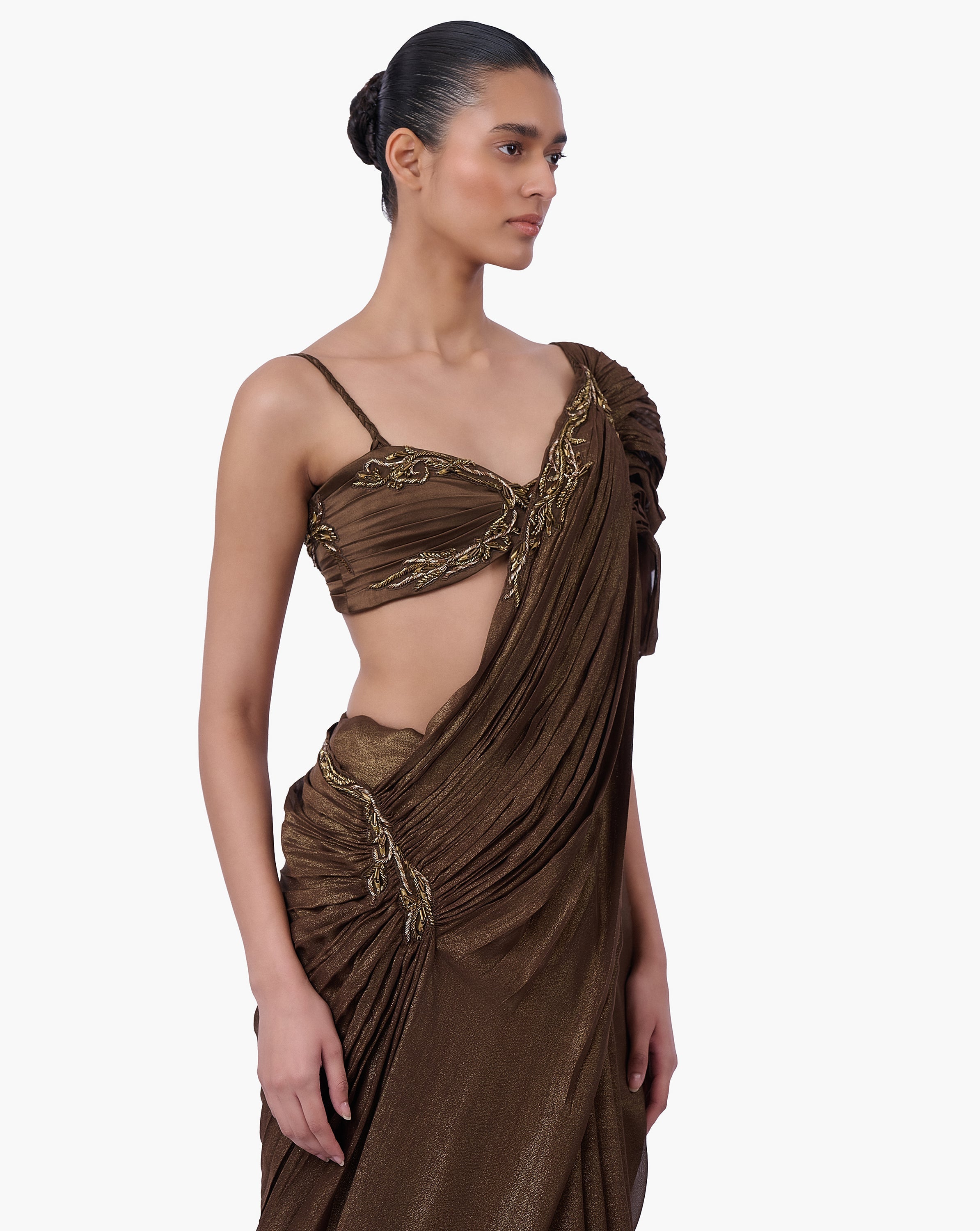 The Axis Drape Saree