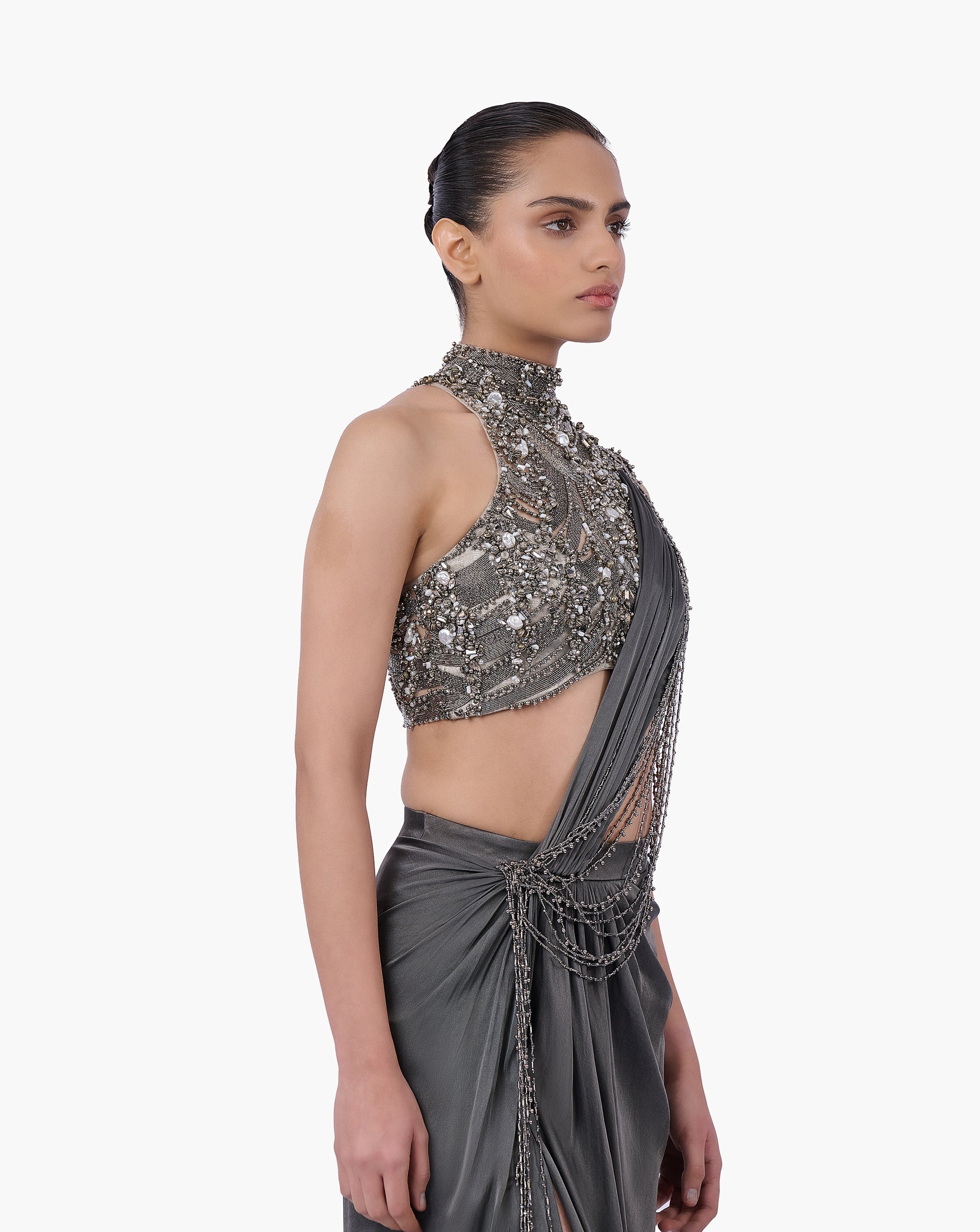 The Armour Drape Saree