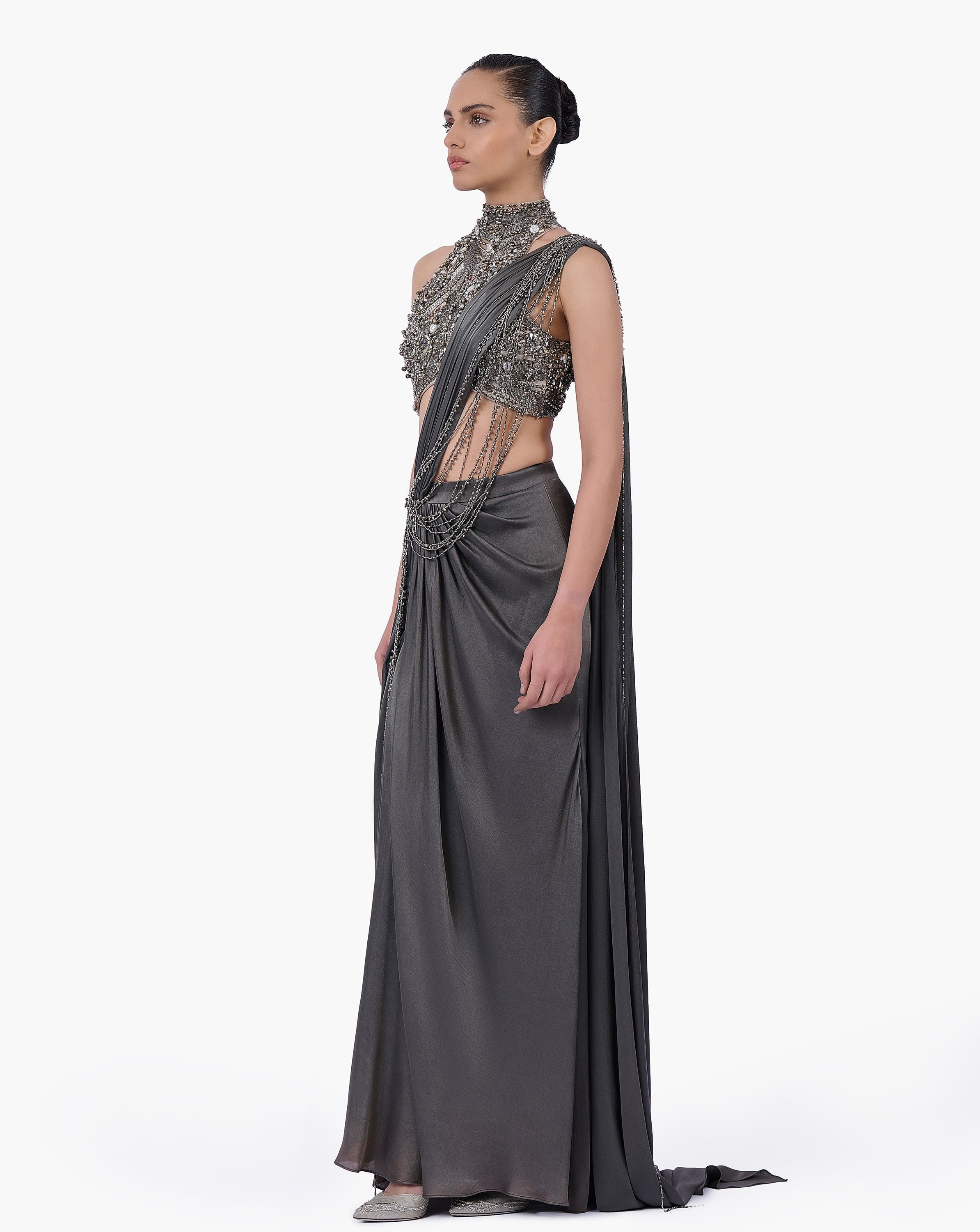 The Armour Drape Saree
