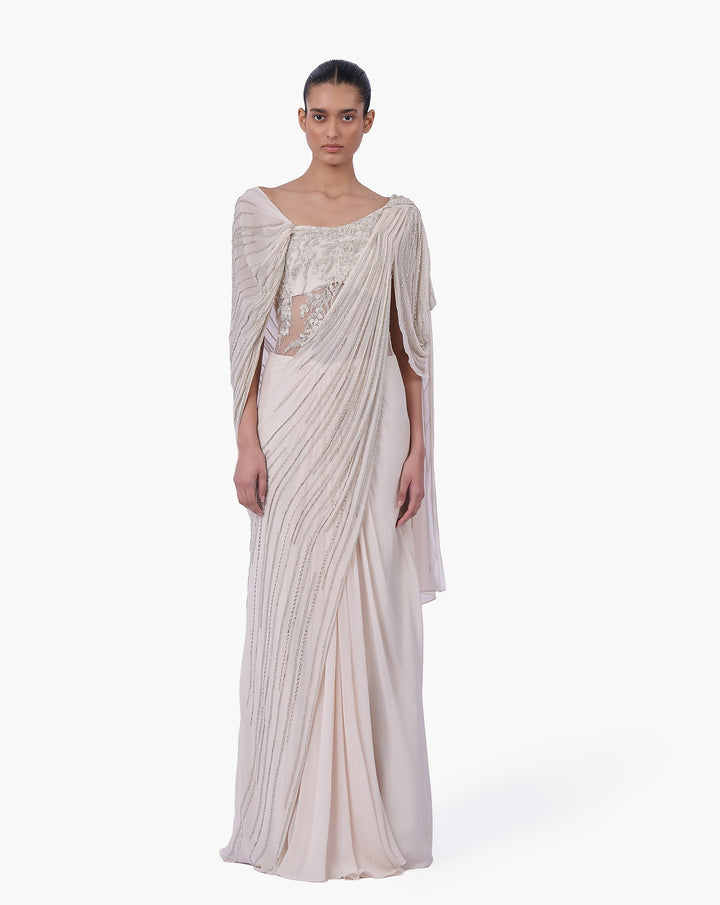 The Halo Drape Gown