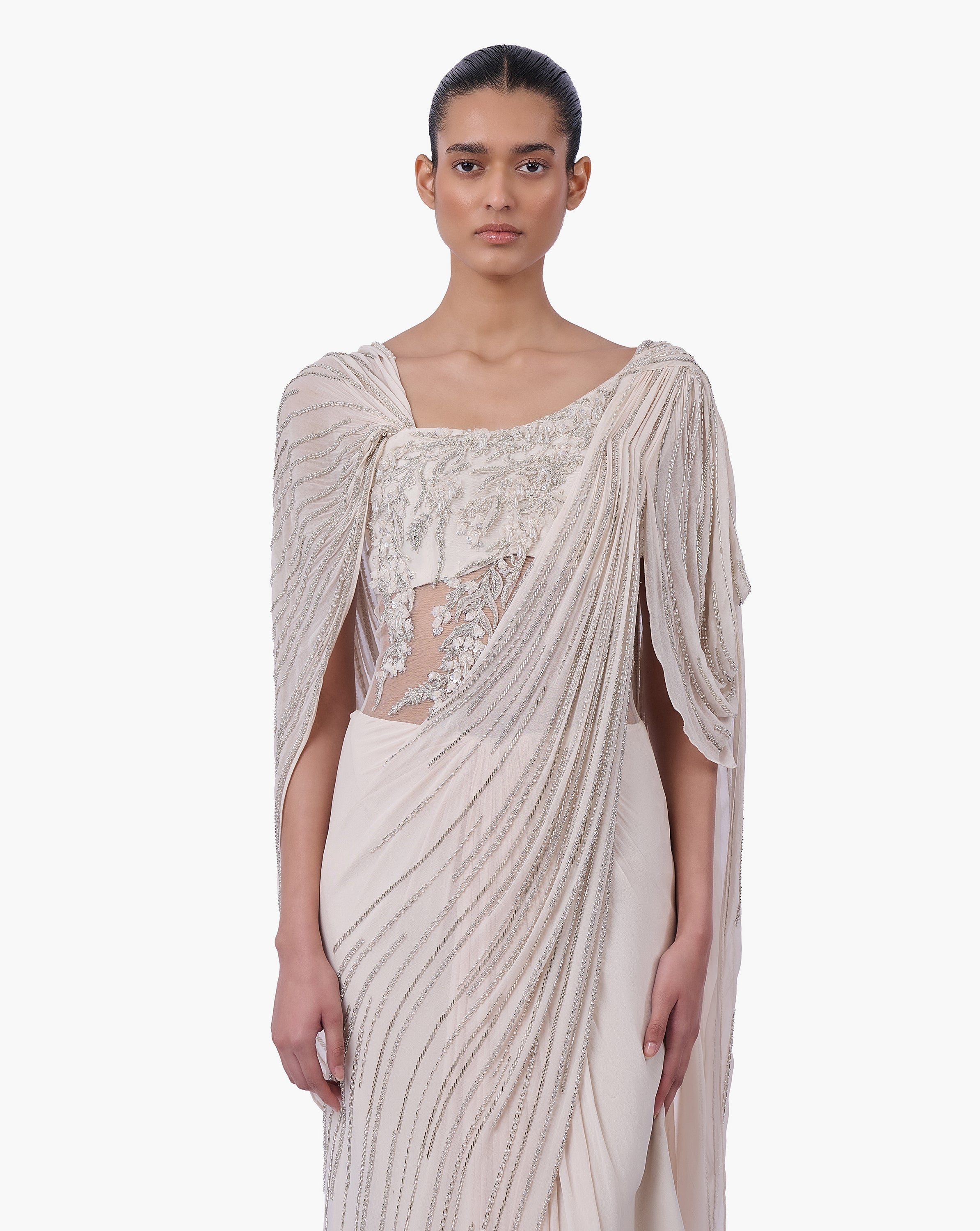 The Halo Drape Gown