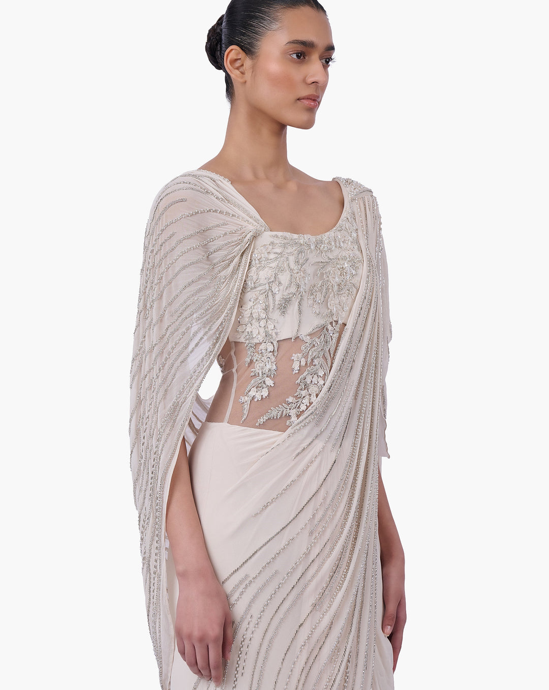 The Halo Drape Gown