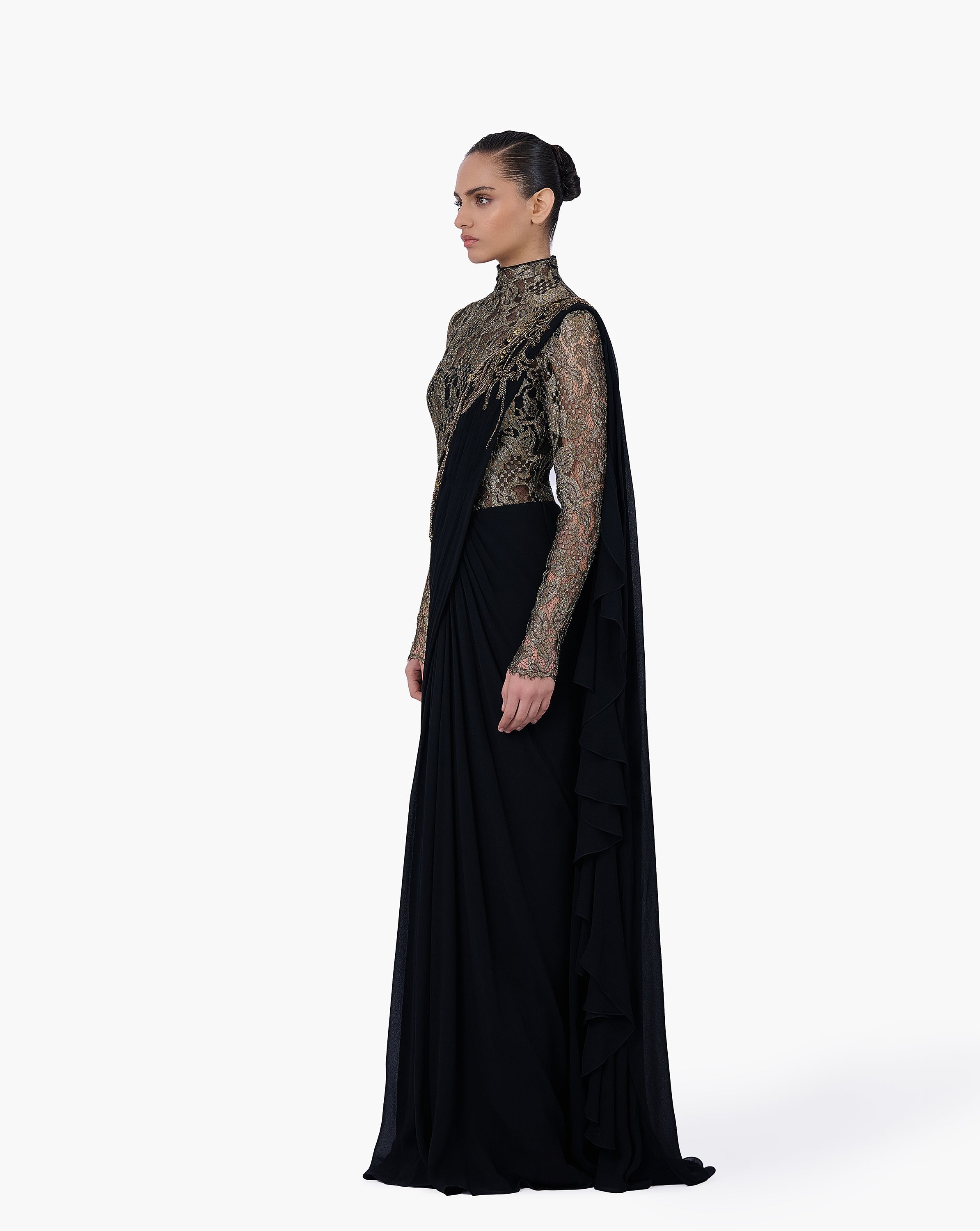The Eclipse Saree Gown