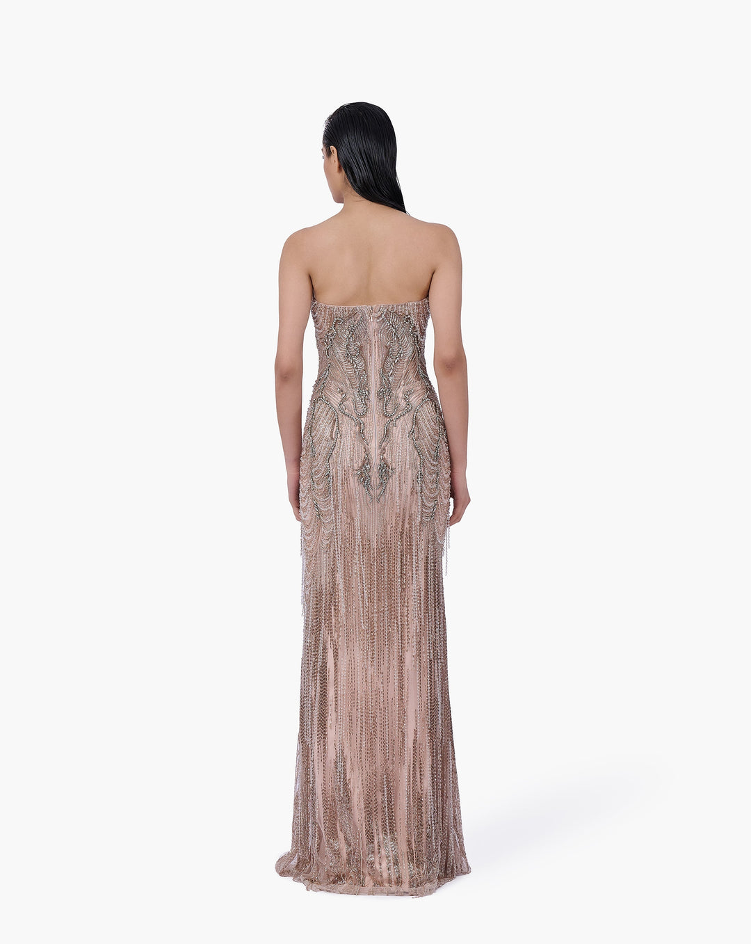 Baroque Cascade Gown