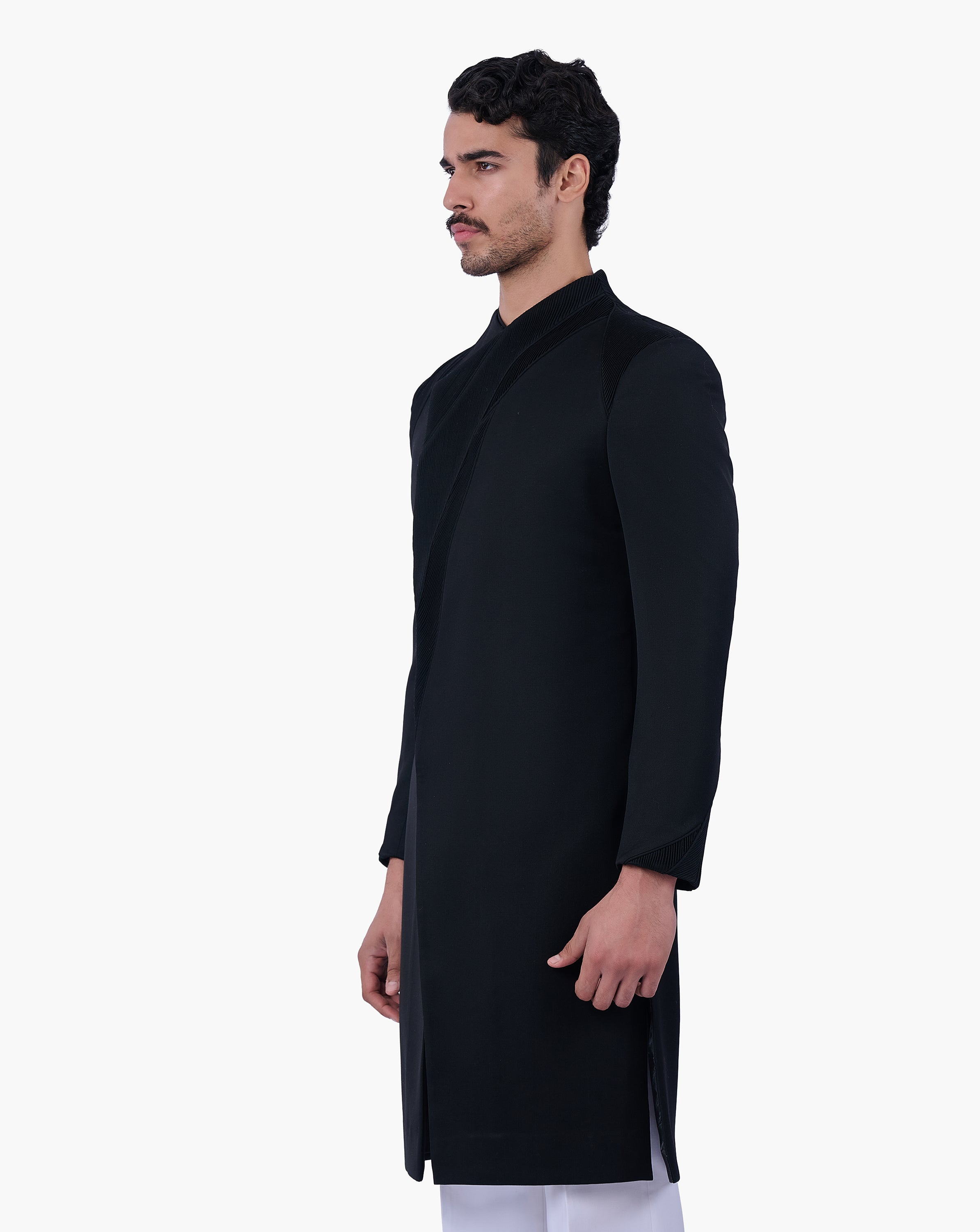 Cosmic Pintuck Sherwani
