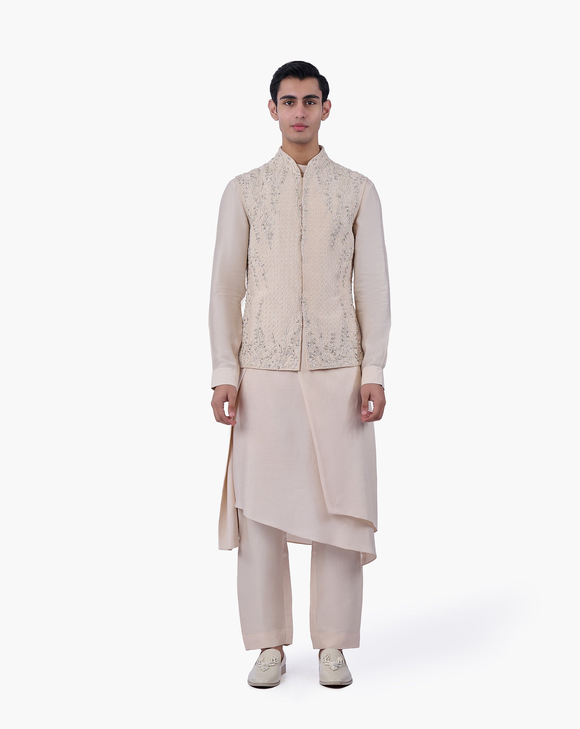 The Linear Fantasy Nehru Jacket