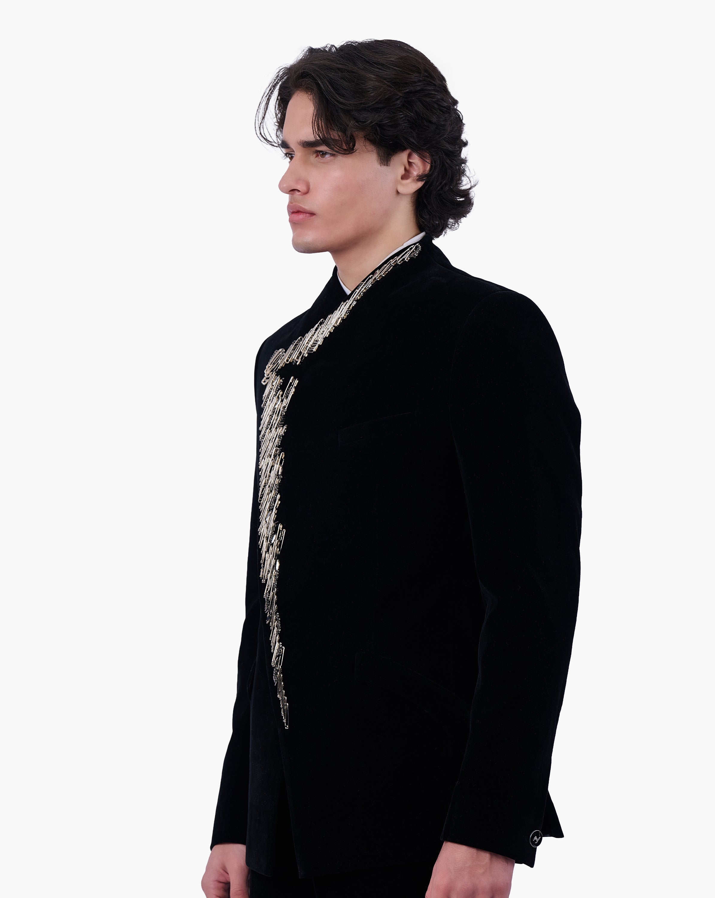 The Crystal Pin Bandhgala