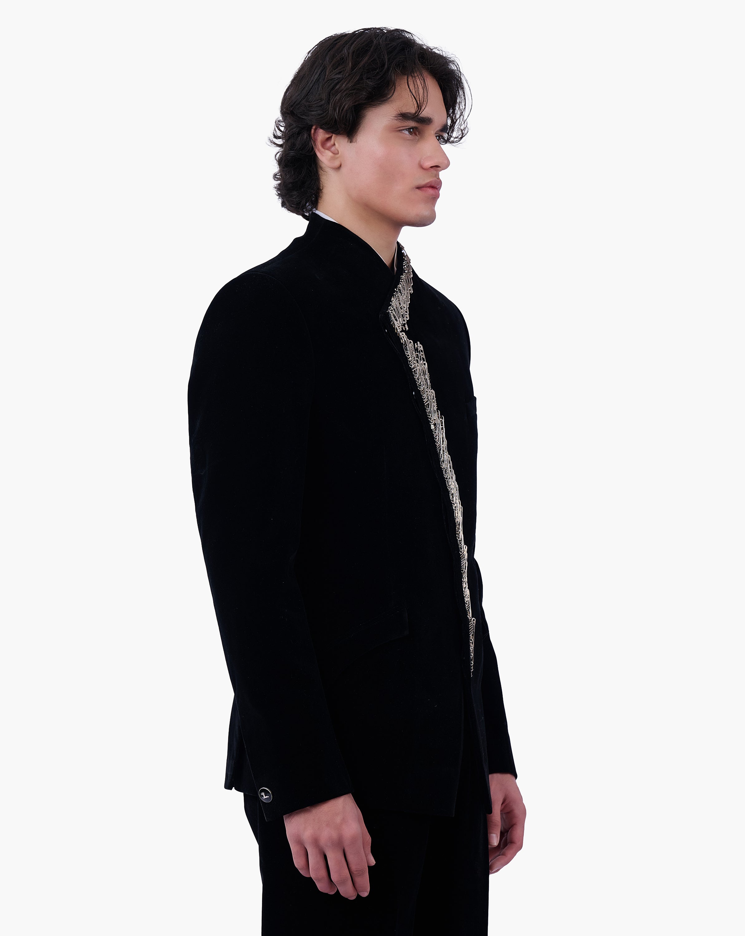 The Crystal Pin Bandhgala