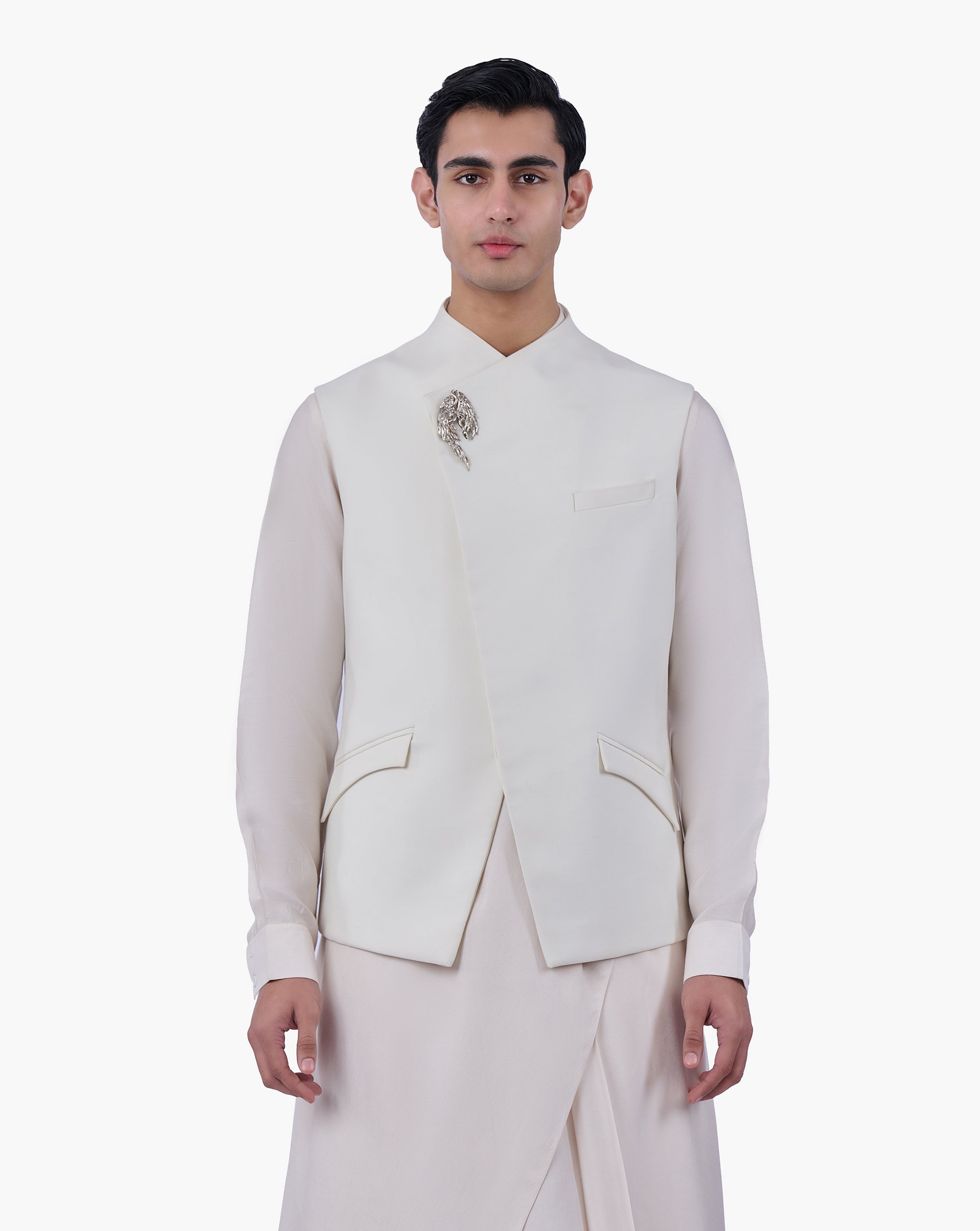 The Winged Snake Nehru Jacket