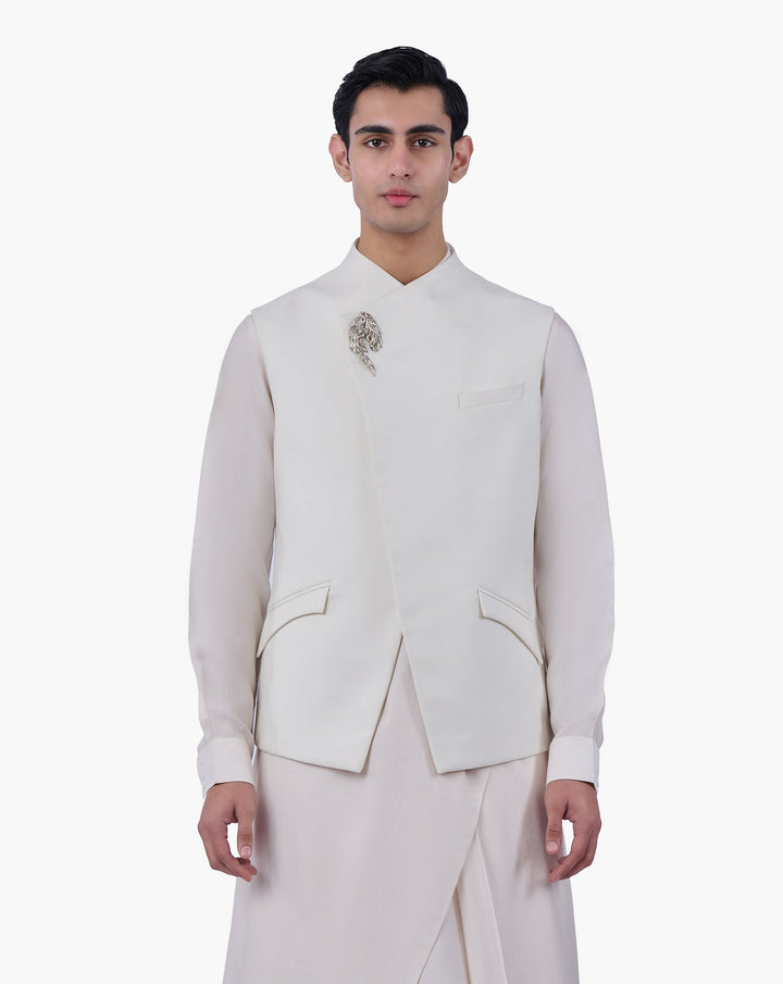 The Winged Snake Nehru Jacket