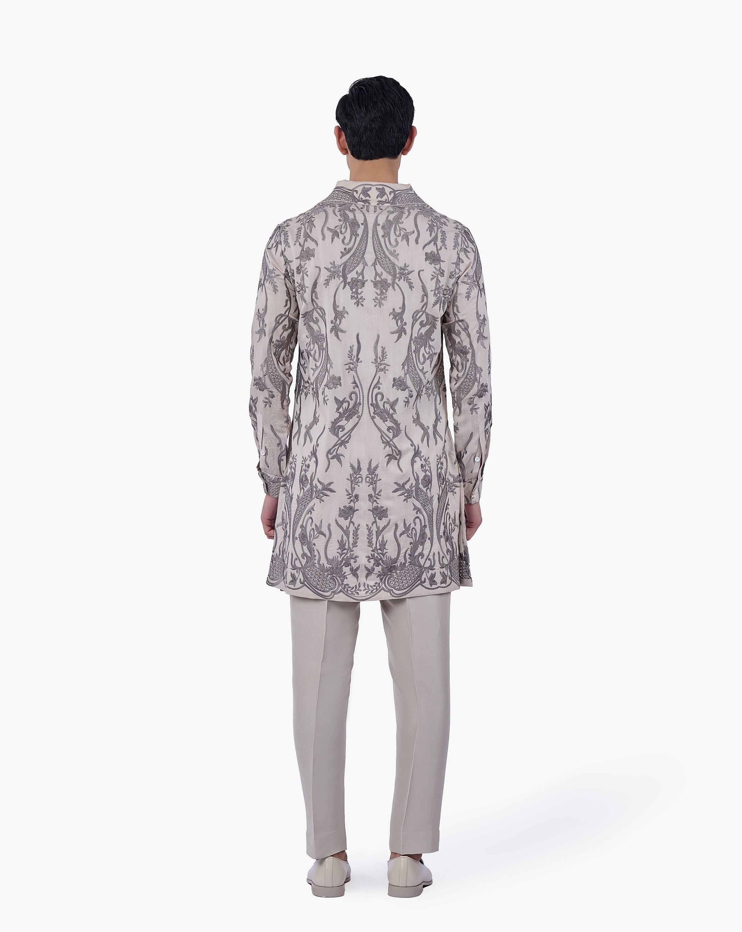 Silver Aureate Trousers