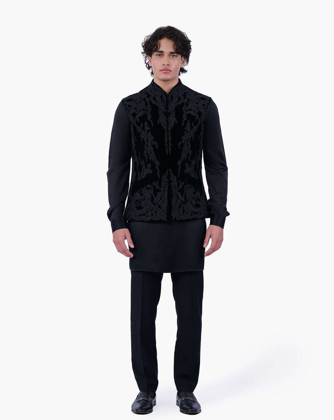Nocturne Line Nehru Jacket