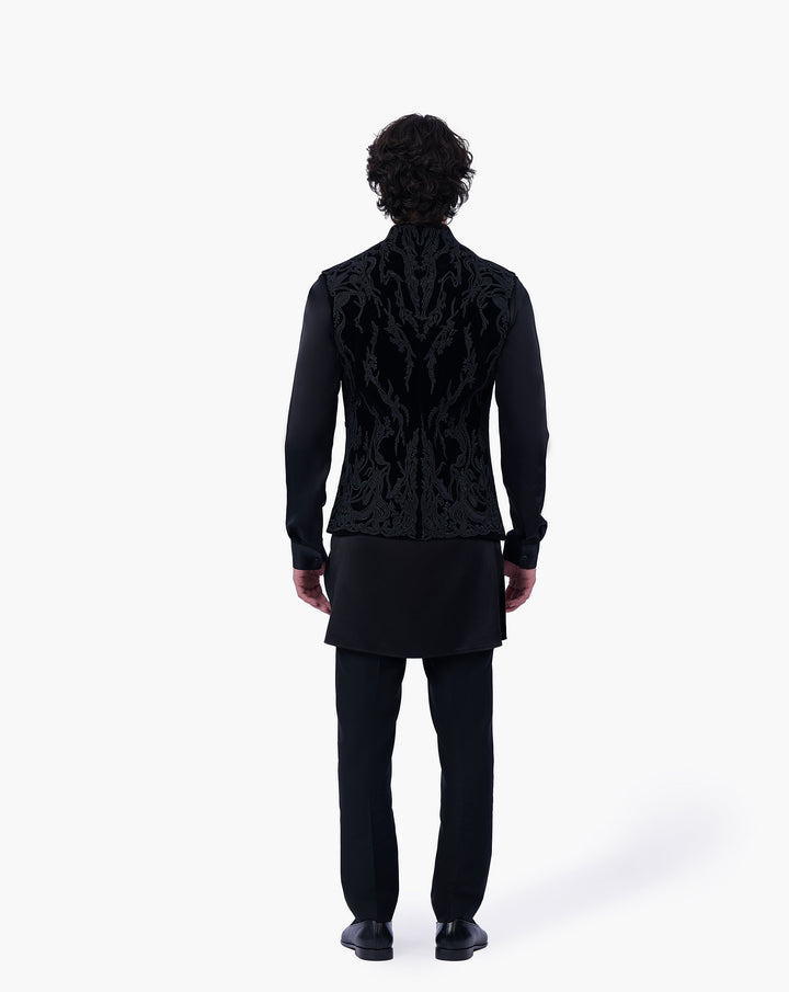Nocturne Line Nehru Jacket