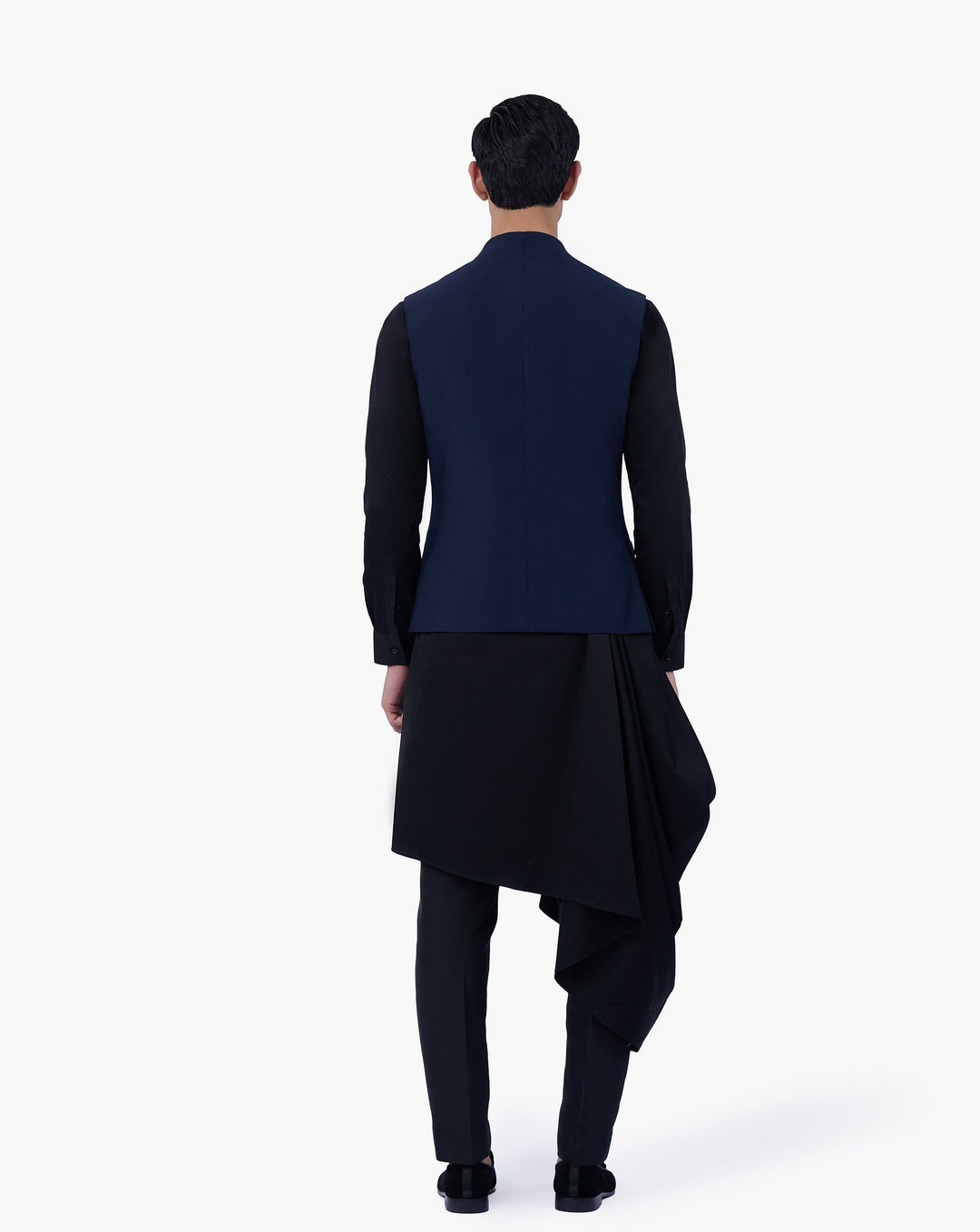 Midnight Regalia Nehru Jacket