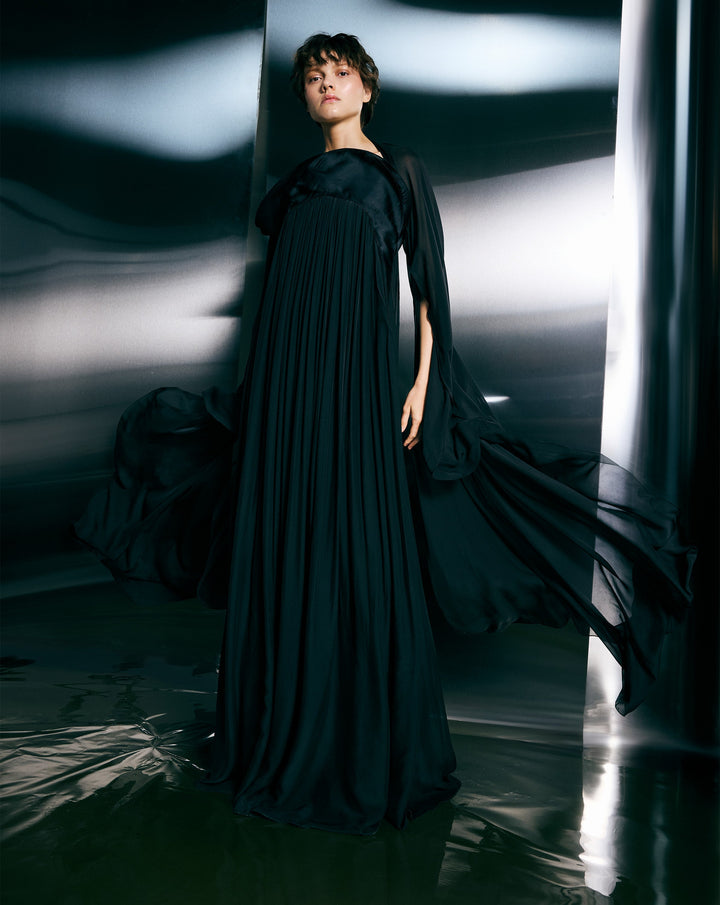 Waterfall Chiffon Cape