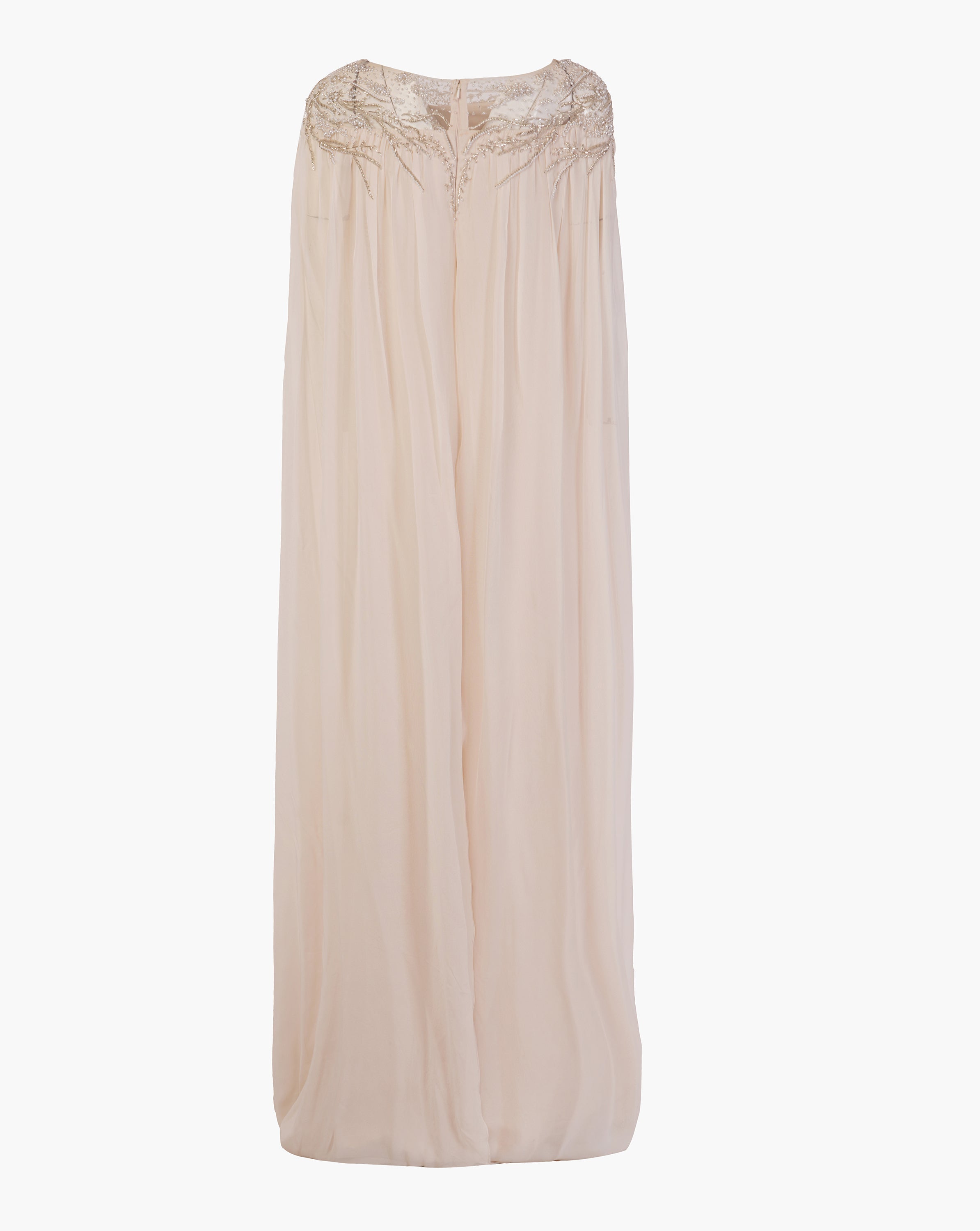 The Pearl White Waterfall Gown