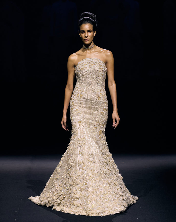 The Celestial Bloom Gown