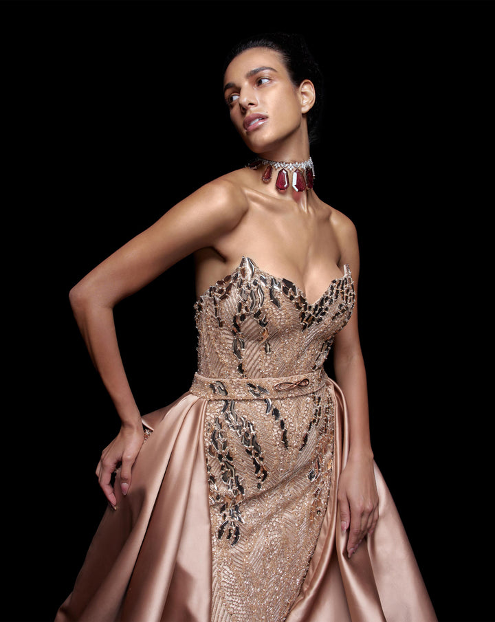 The Molten Crystal Gown