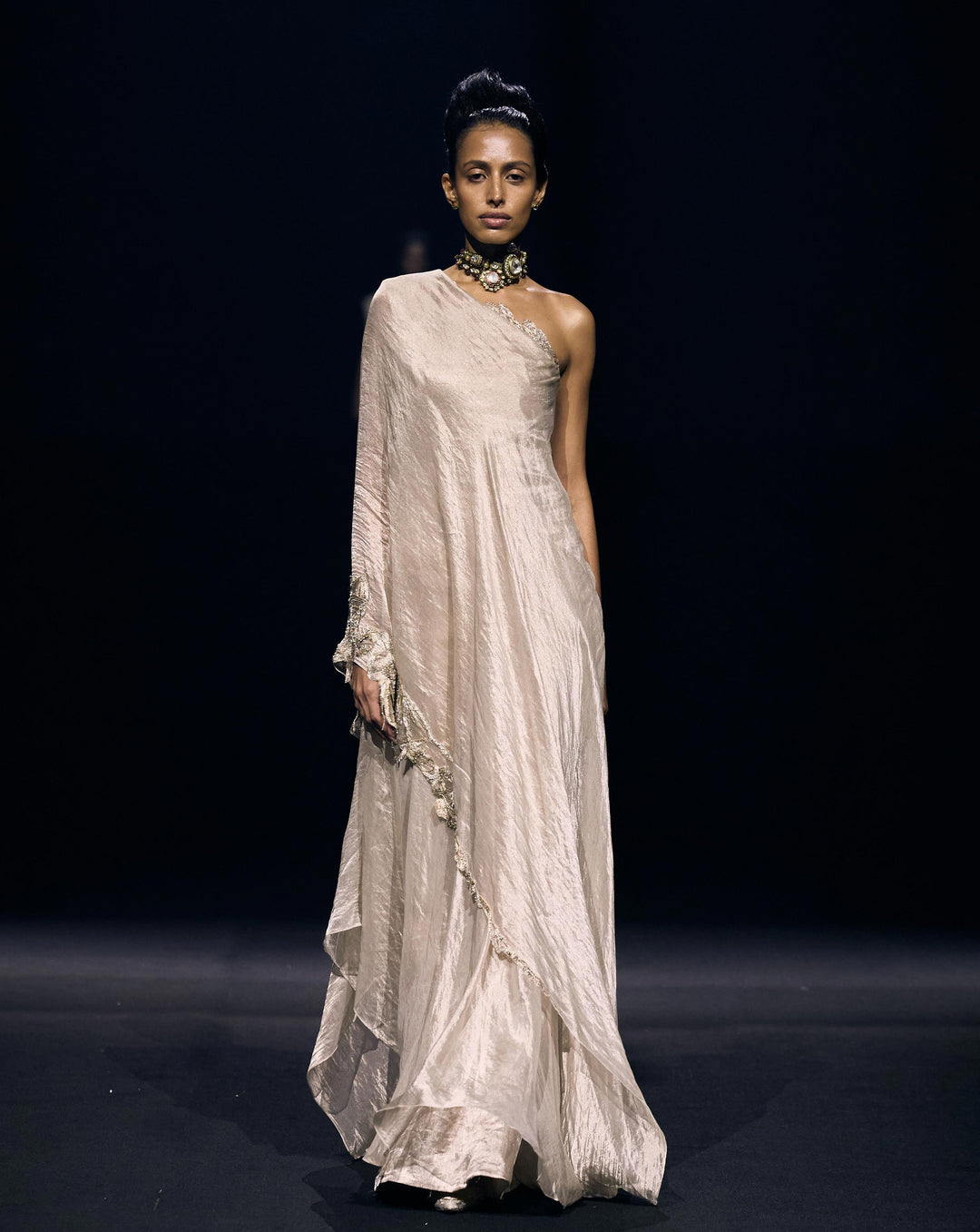 Gilded Mural Kaftan