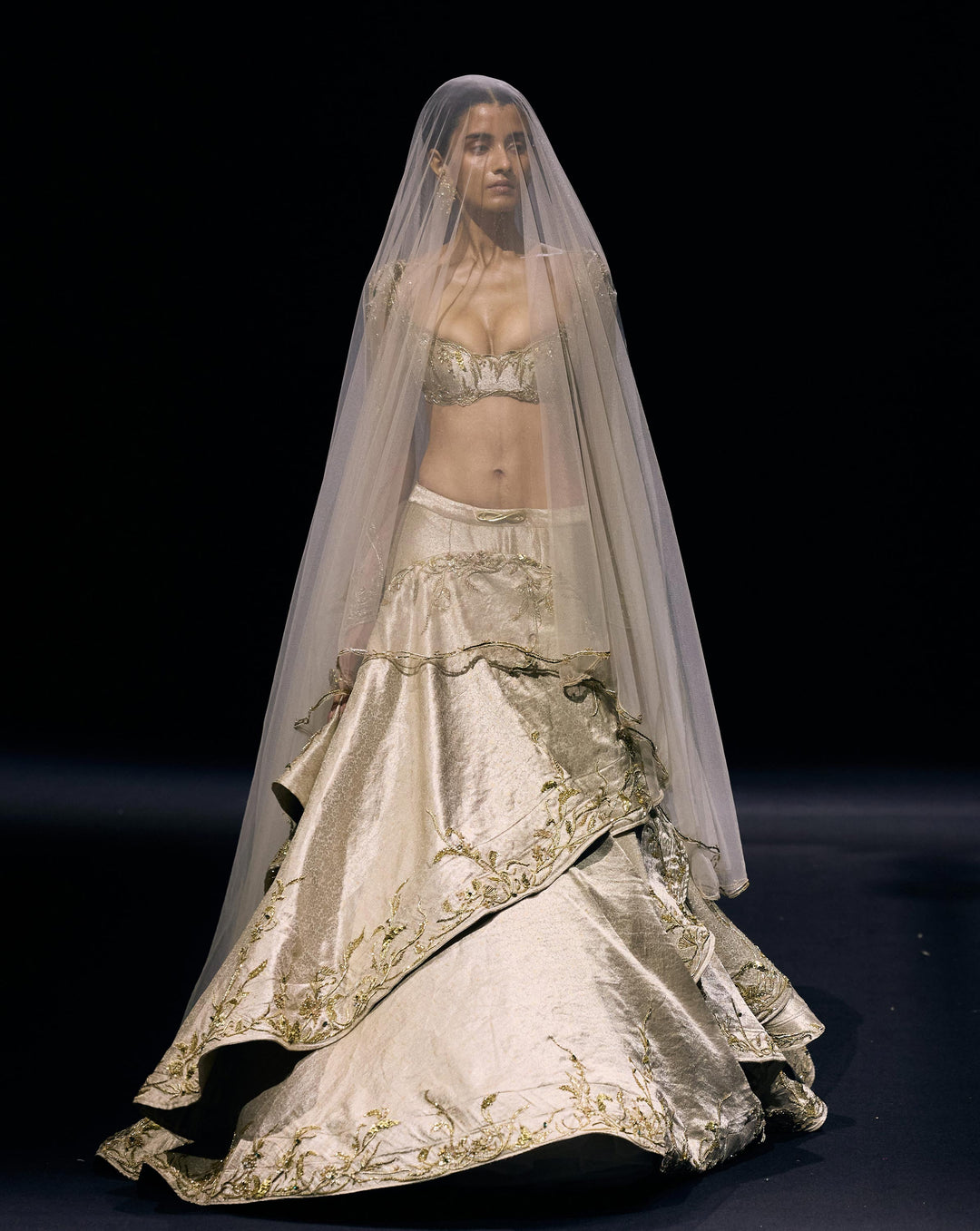 Imperial Cascade Lehenga