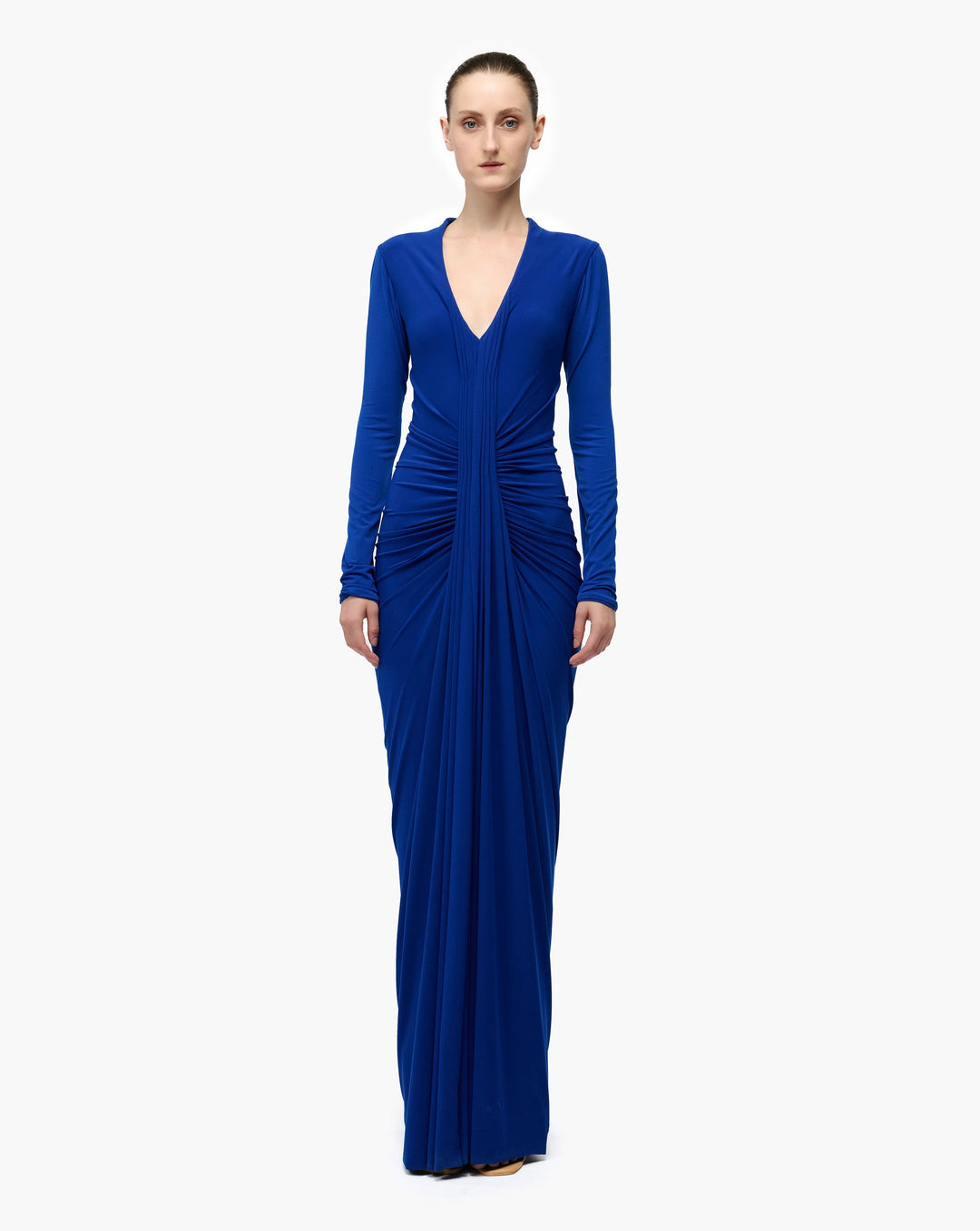 Ultramarine Drape Gown