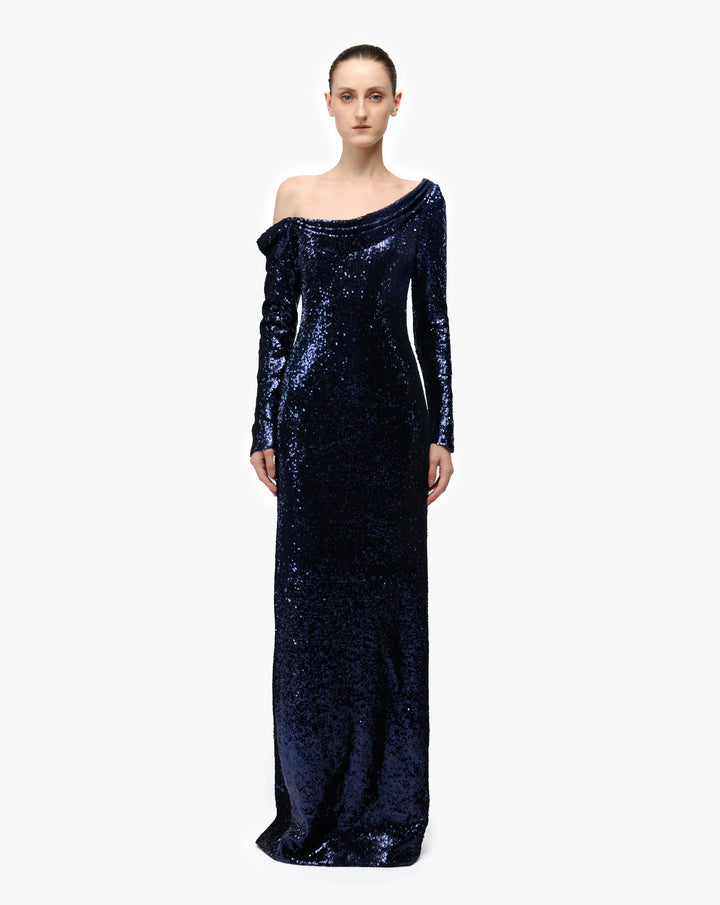 Comet Cowl Gown
