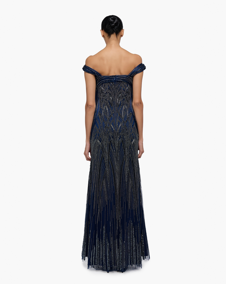 Orbit Line Sculpt Gown