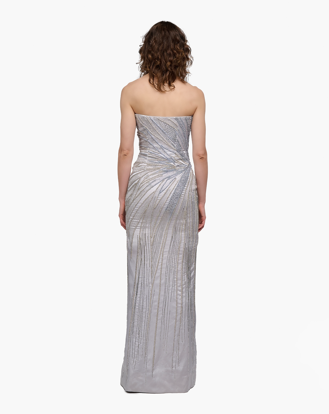 Strass Sculpted Gown