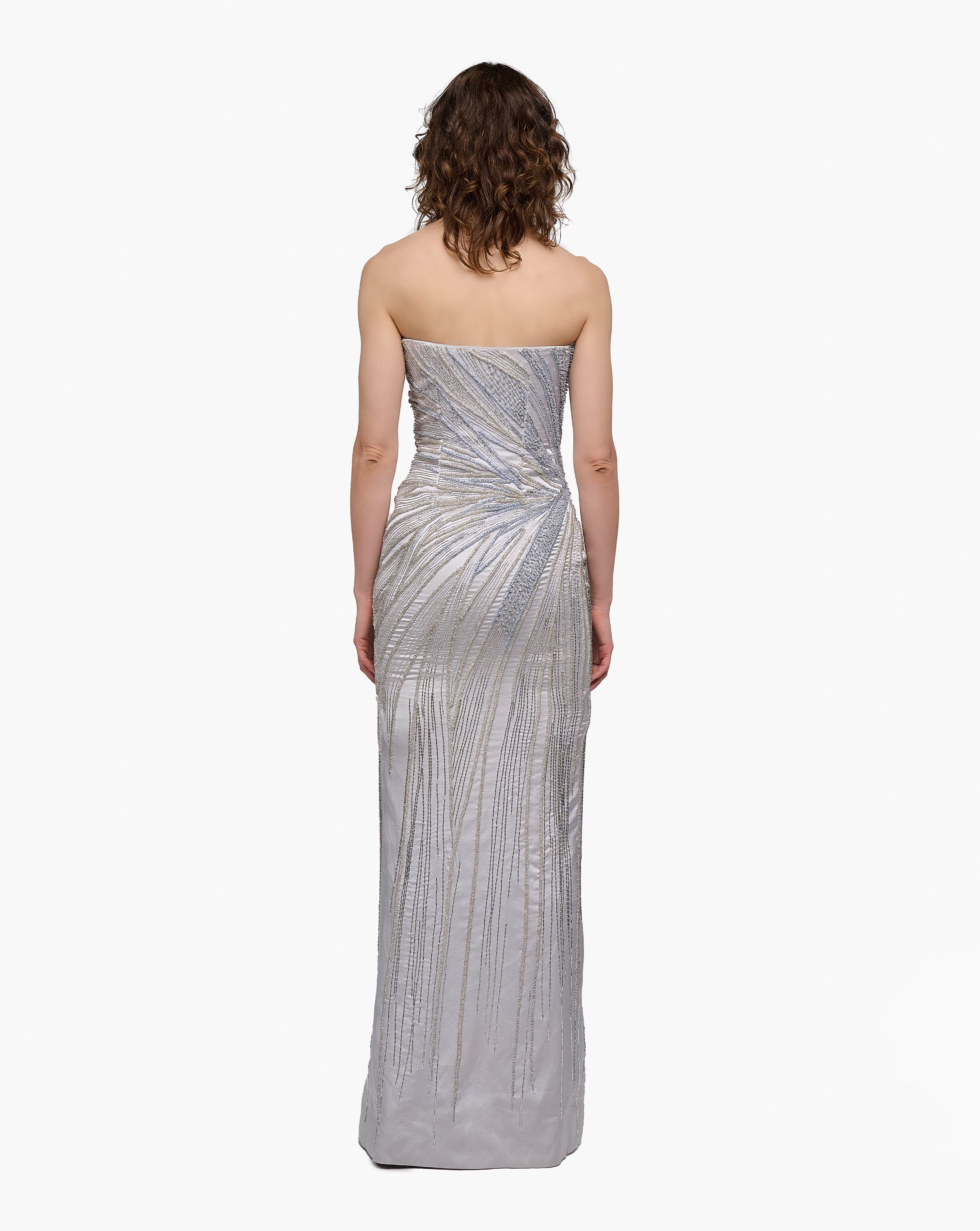 Strass Sculpted Gown