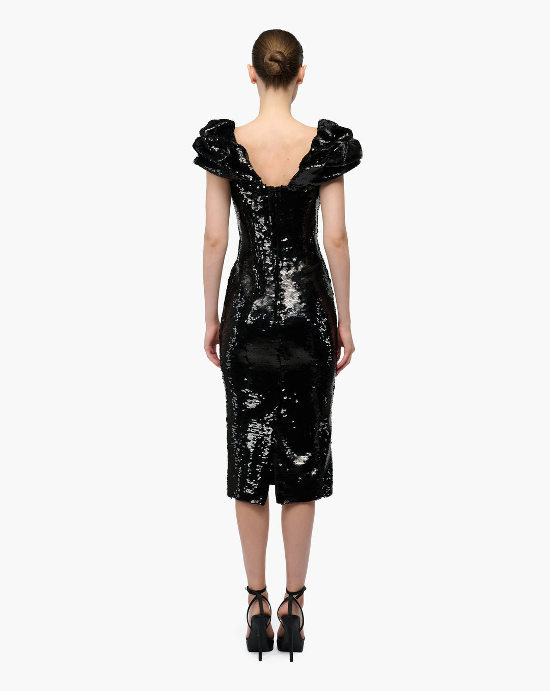 Sequined Midi Dress