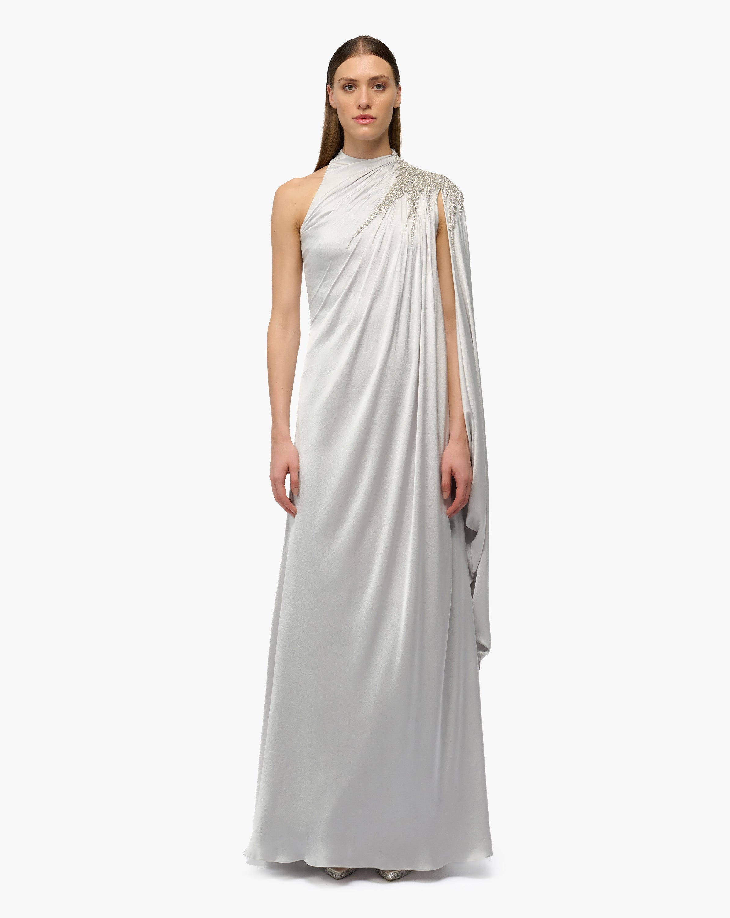 Glacial Drape Kaftan