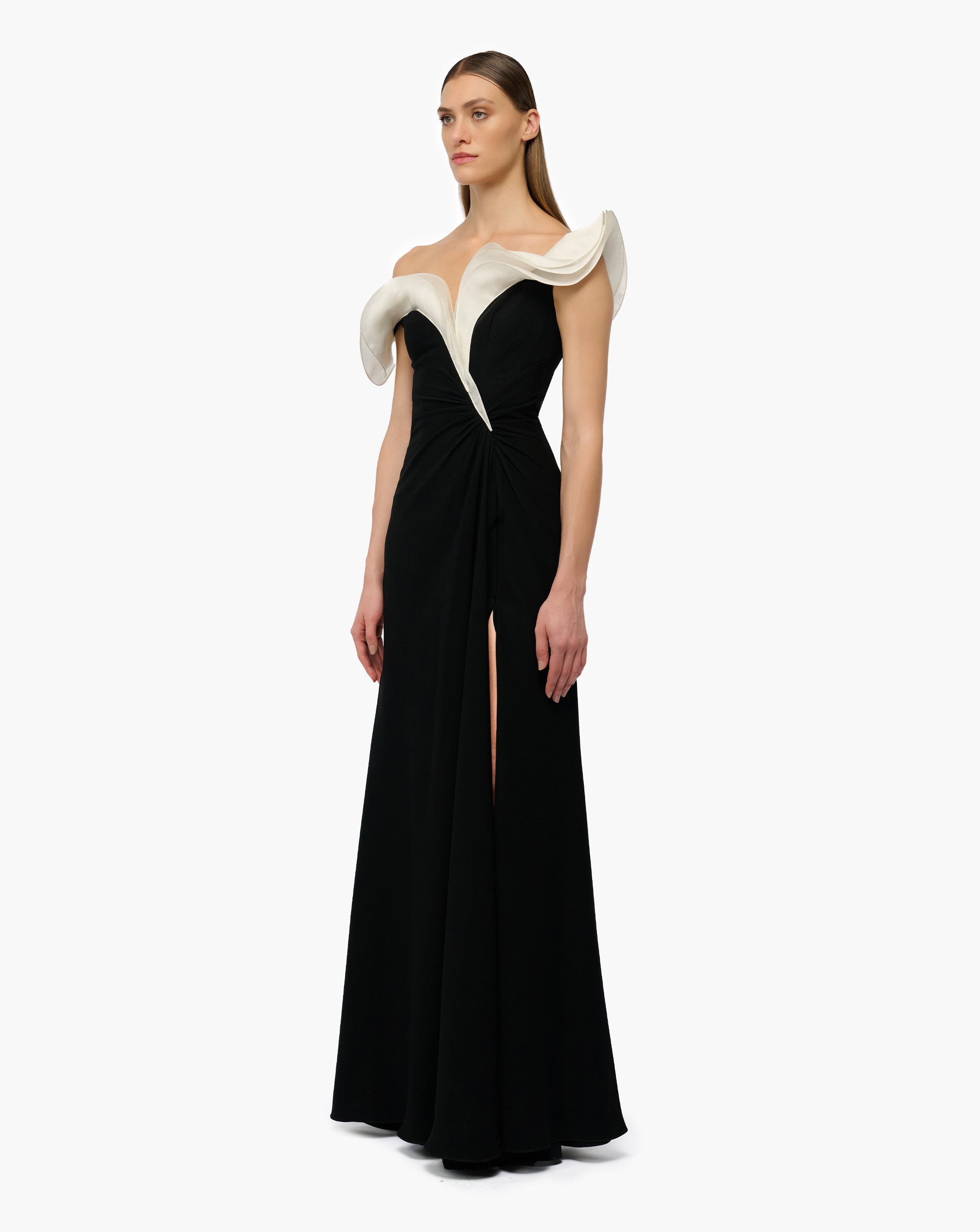 Interlude Ruffle Gown