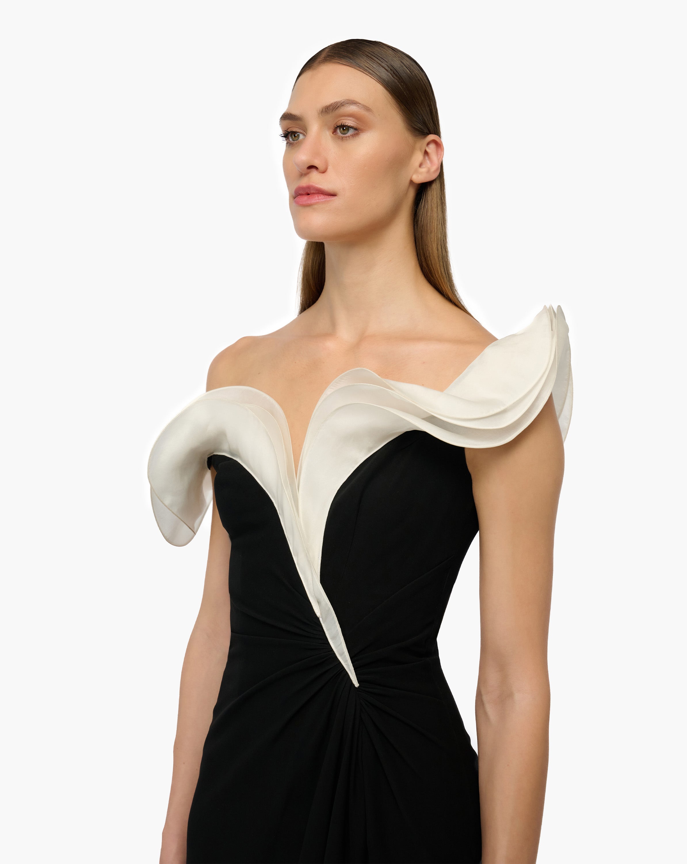 Interlude Ruffle Gown