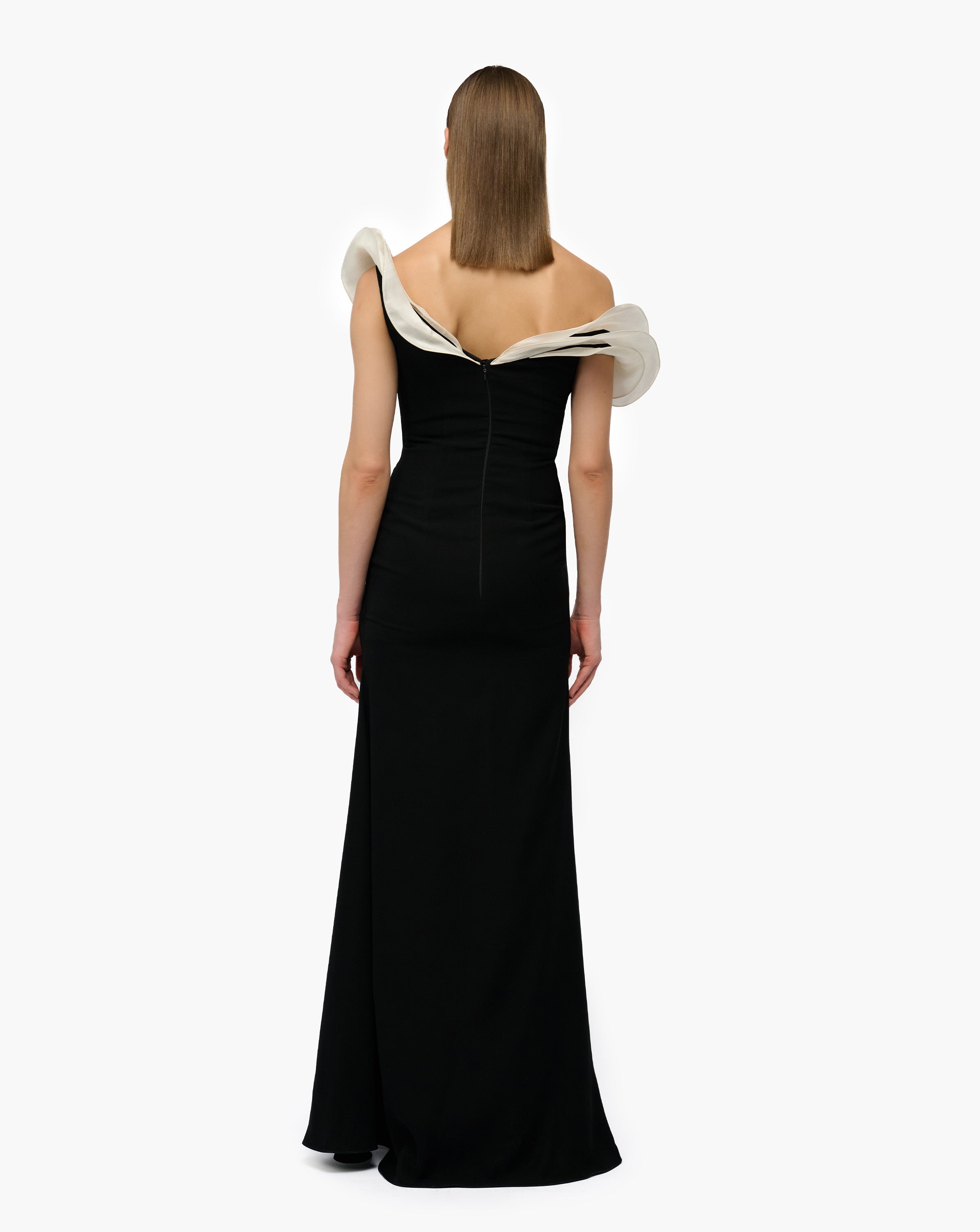Interlude Ruffle Gown