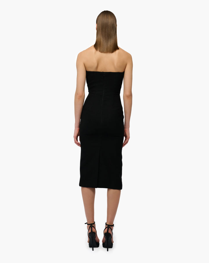 Midnight Anatomy Midi Dress