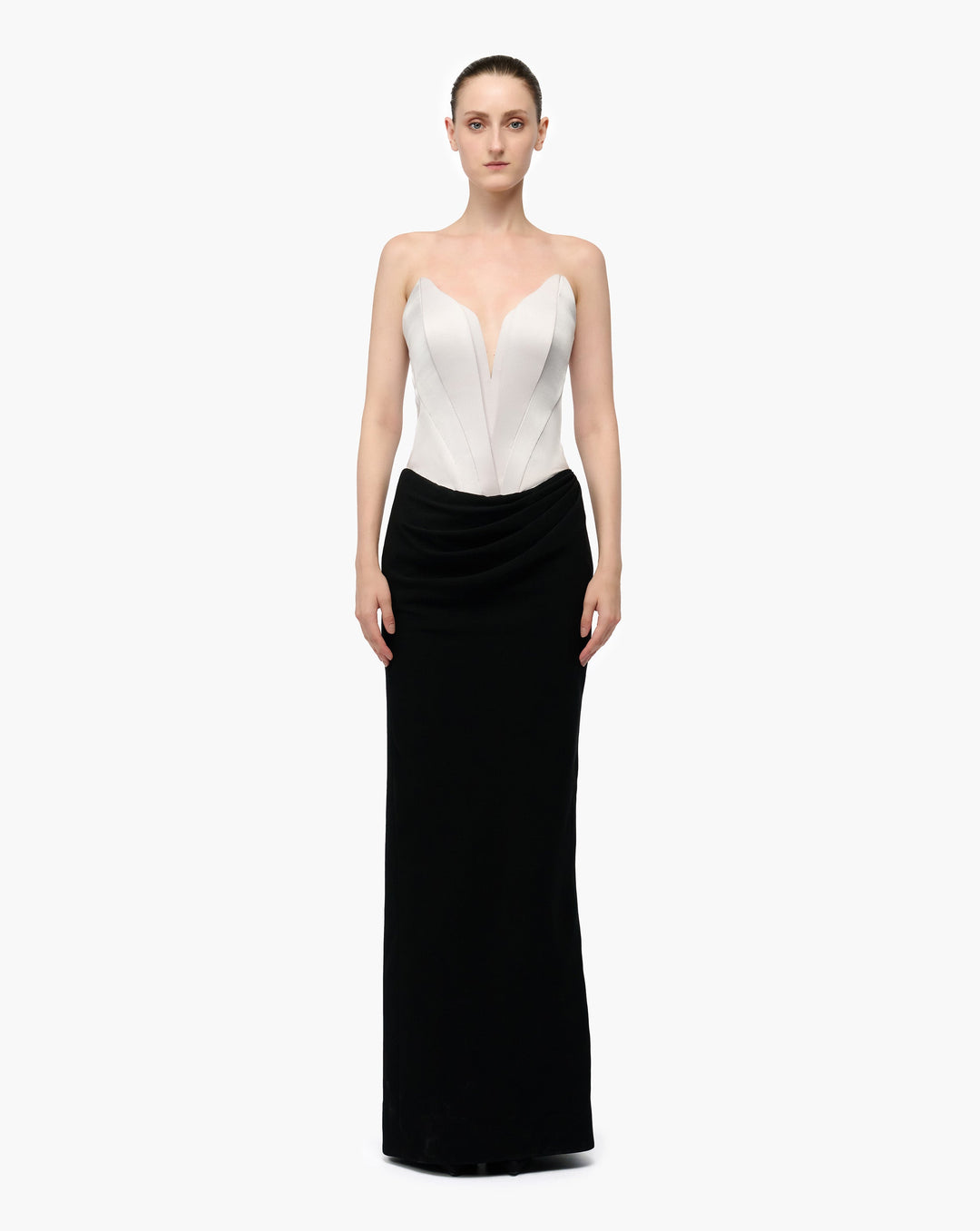 Petal Corset Sculpt Gown