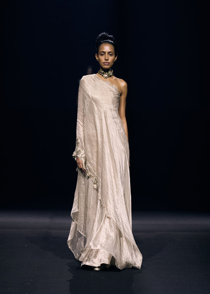 Gilded Mural Kaftan