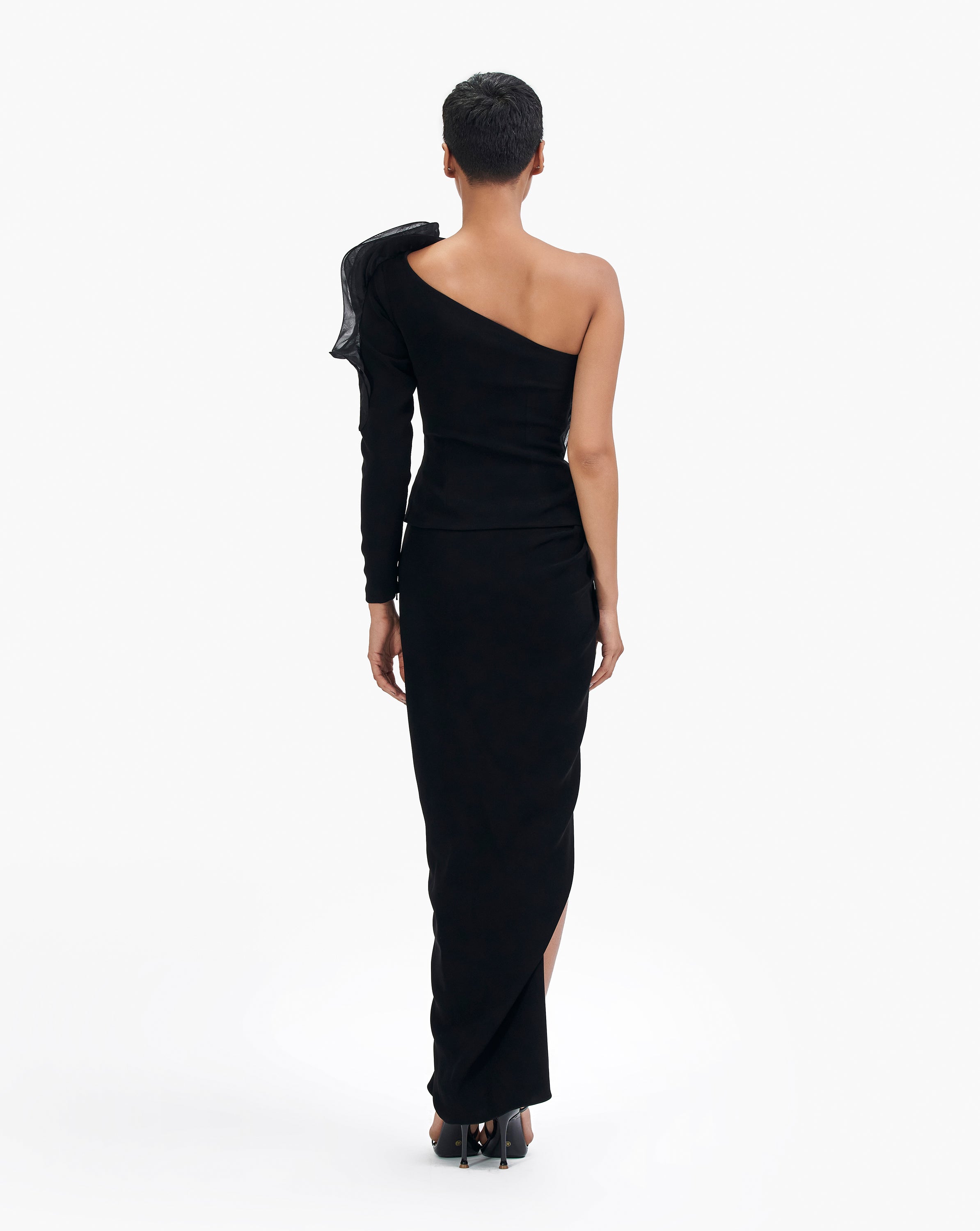 The One Shoulder Petal Top