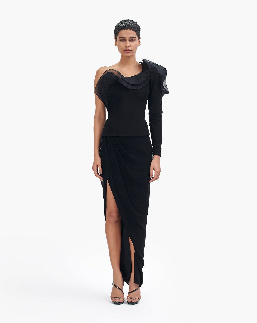 The One Shoulder Petal Top