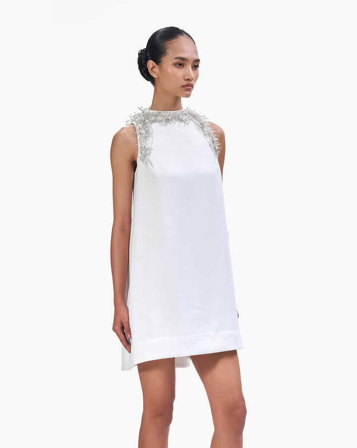 White Antiform Dress