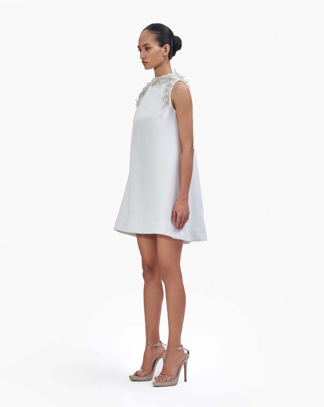 White Antiform Dress