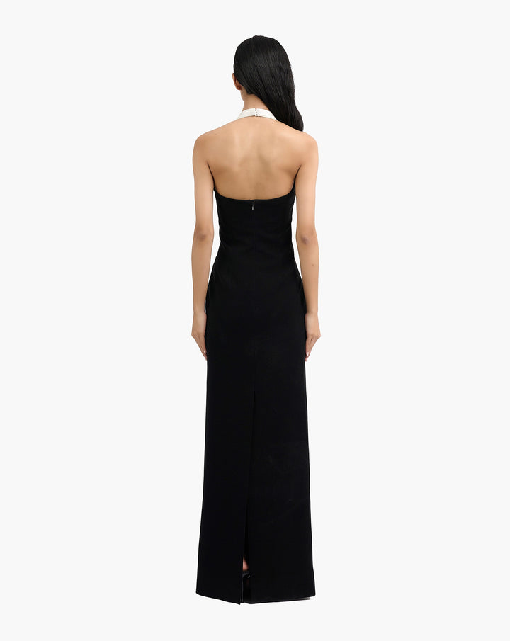 The Monochromatic Armor Gown
