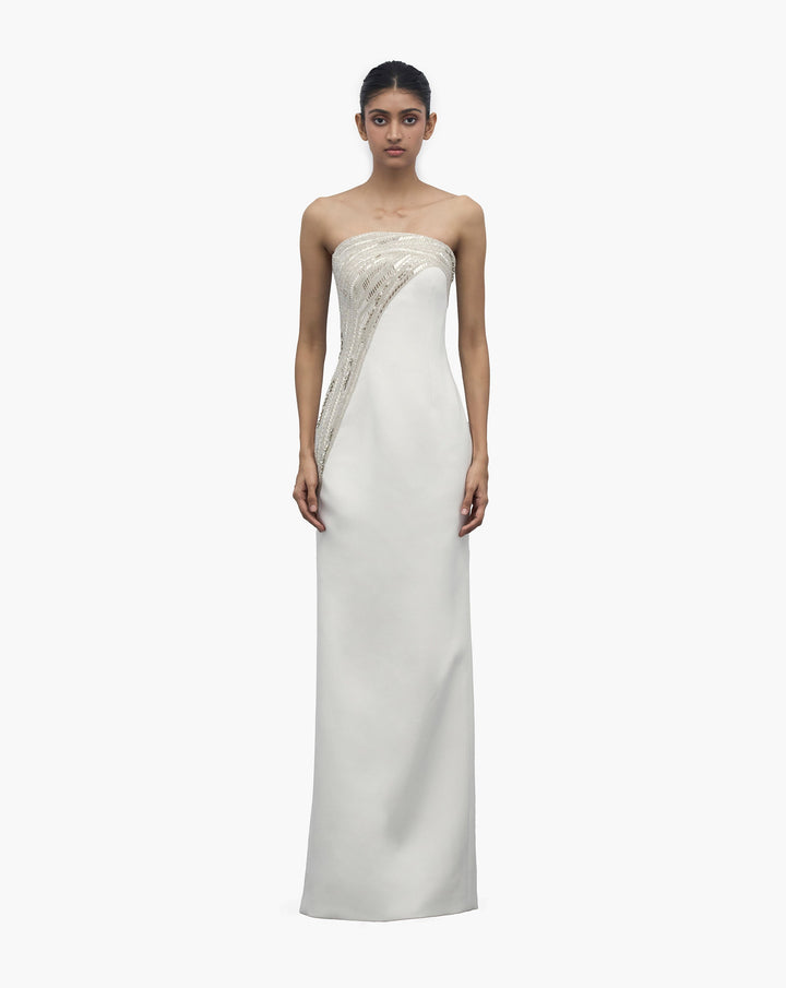 The Aura Column Gown