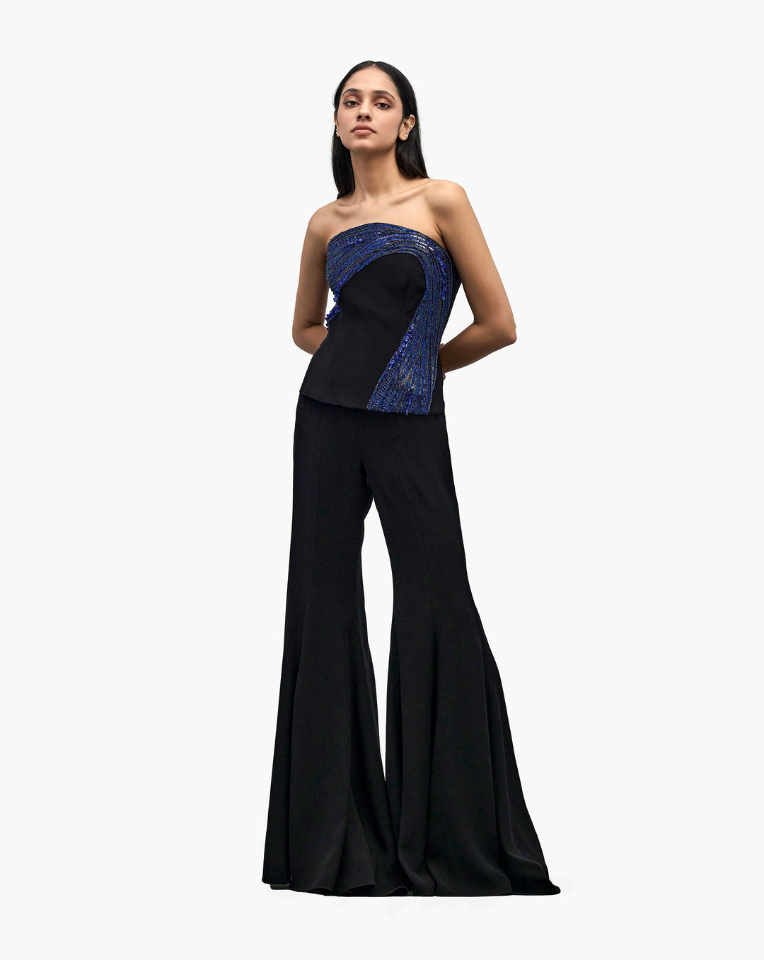 The Black Sharara Trouser