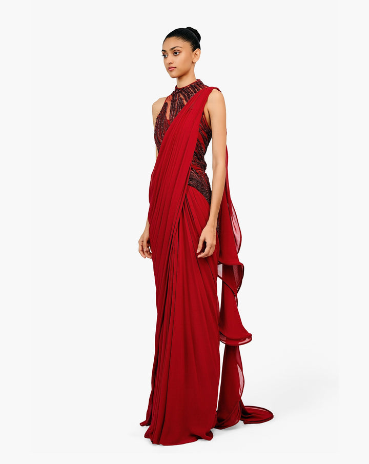 The Orion Saree Gown