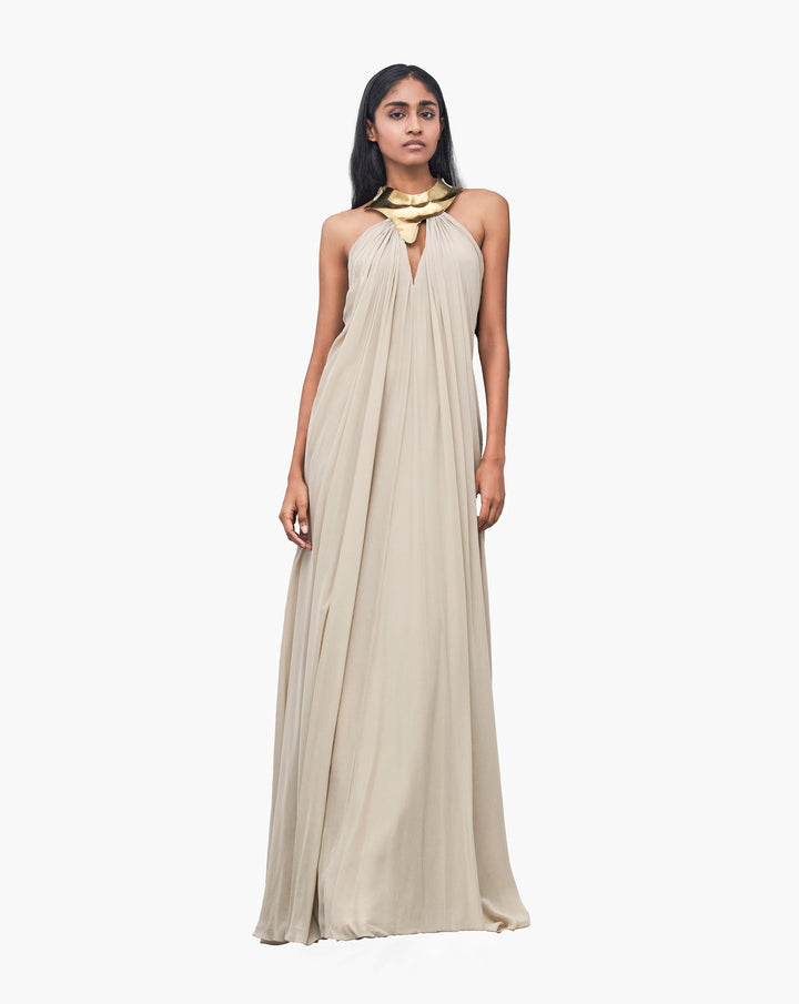 The Mirage Metal Cast Gown