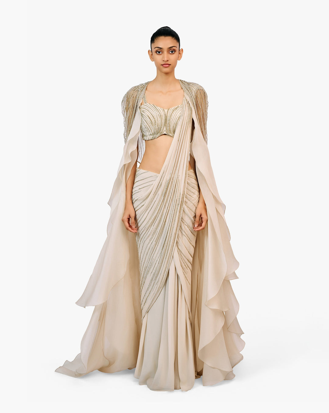The Lunaris Saree Gown